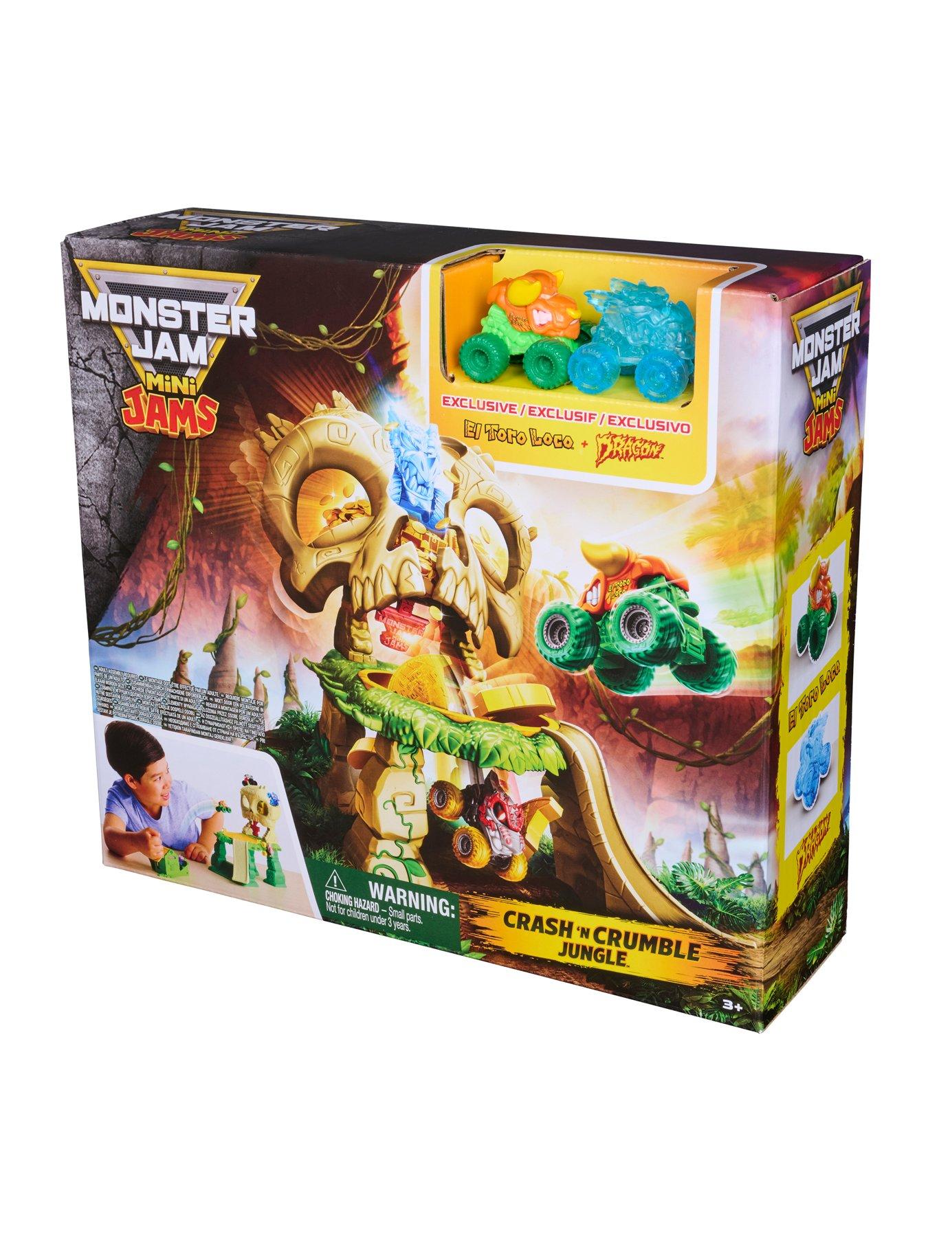 Image 5 of 6 of Monster Jam S26 Mini Jams Jungle Playset NEW
