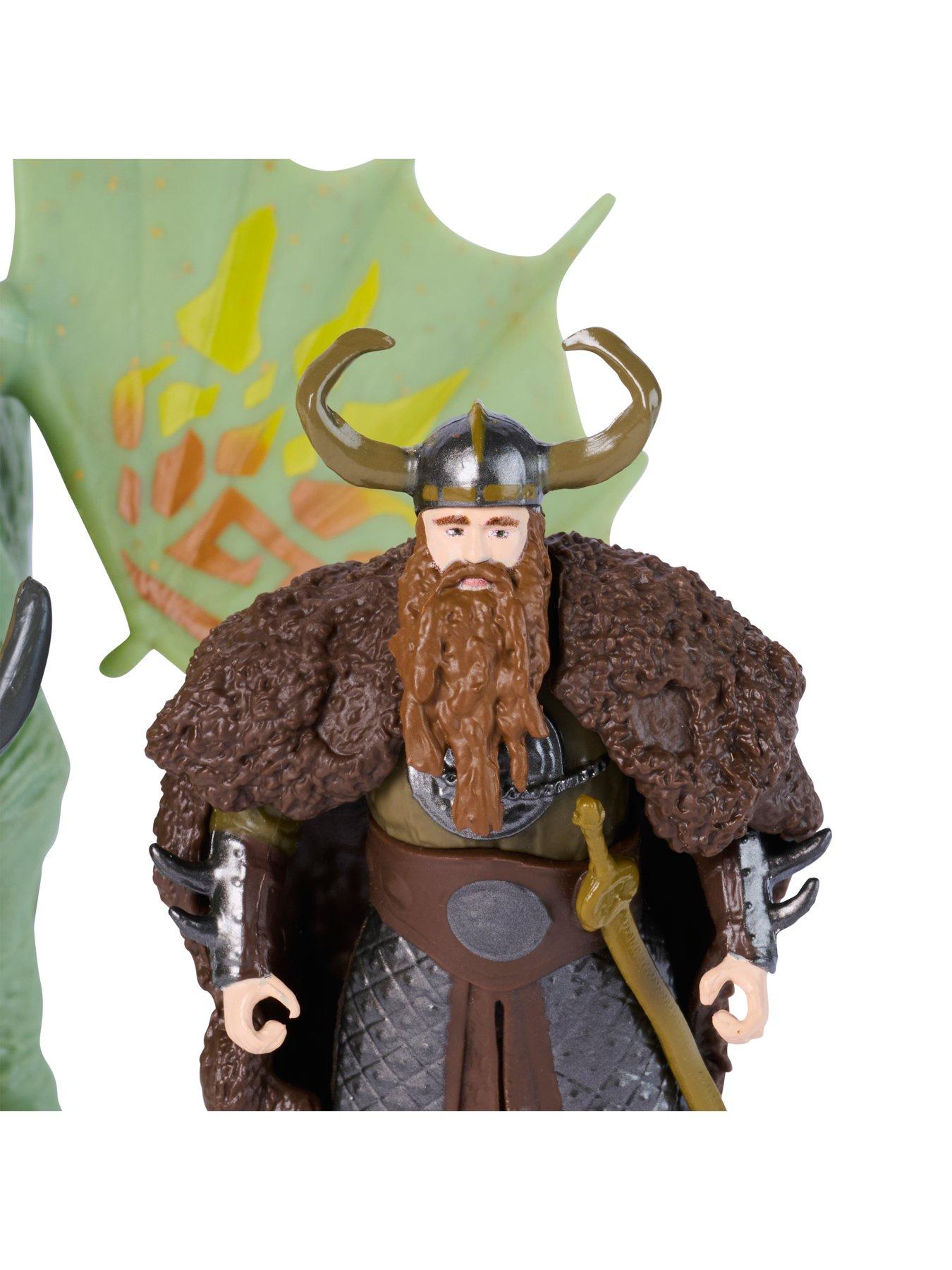  image of how-to-train-your-dragon-viking-amp-dragon-asst-rumblehorn-solid-new