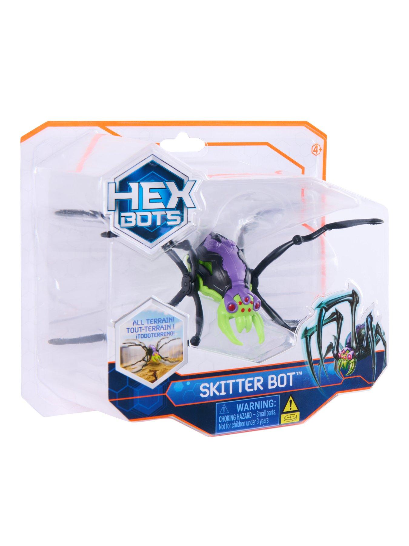 Image 7 of 7 of Hex Bots Skitter Bot - GREEN SPIDER
