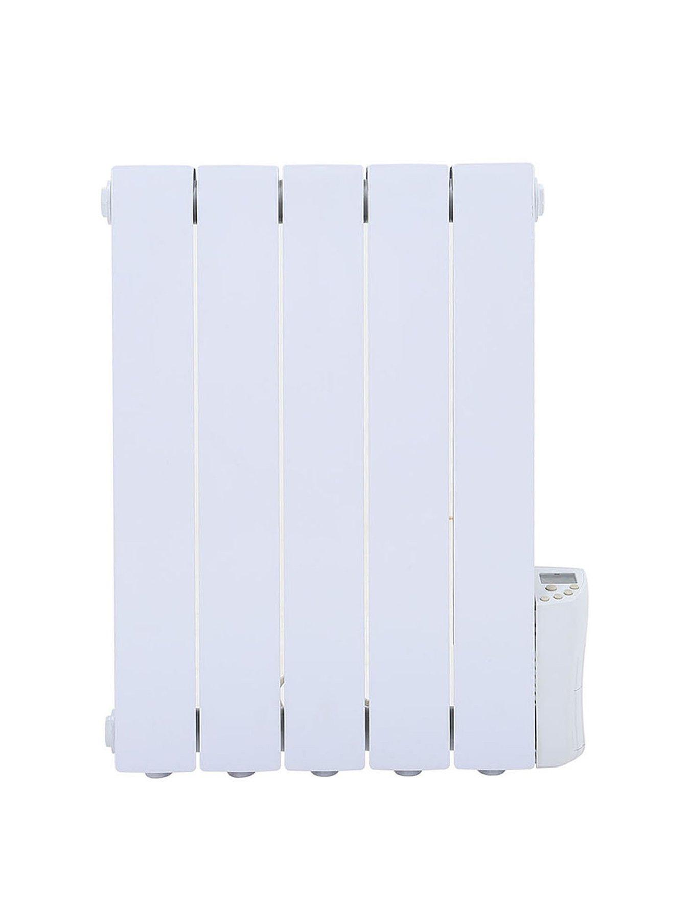 Living and Home 5 Fins 900w Electric Oil Filled Radiator Space Heater ...