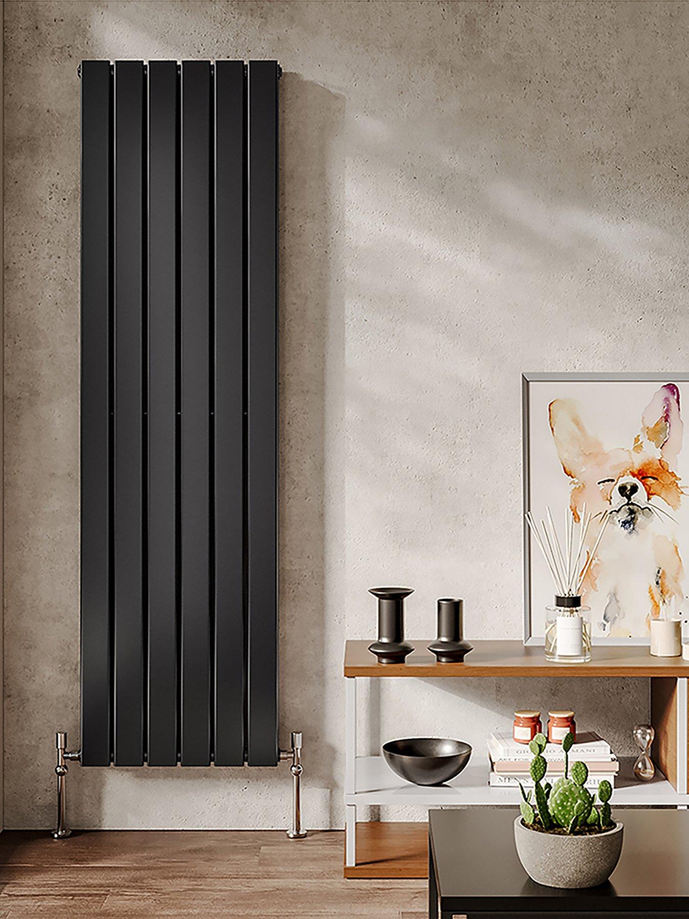 Living and Home Vertical Designer Double Panel Radiator, W 456 Mm X H ...