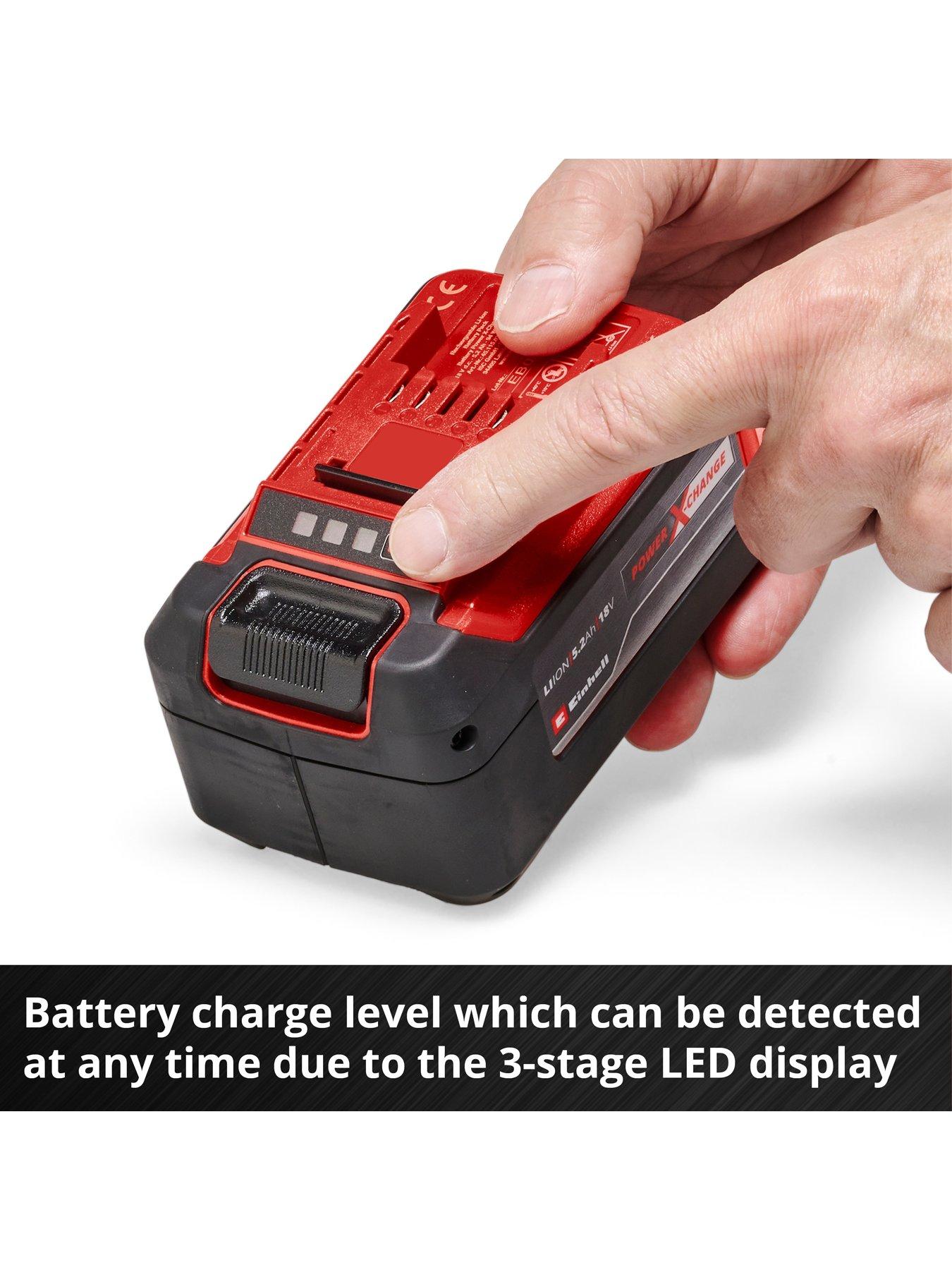 Image 4 of 7 of Einhell PXC 18V 5.2Ah Plus Battery and Charger Kit