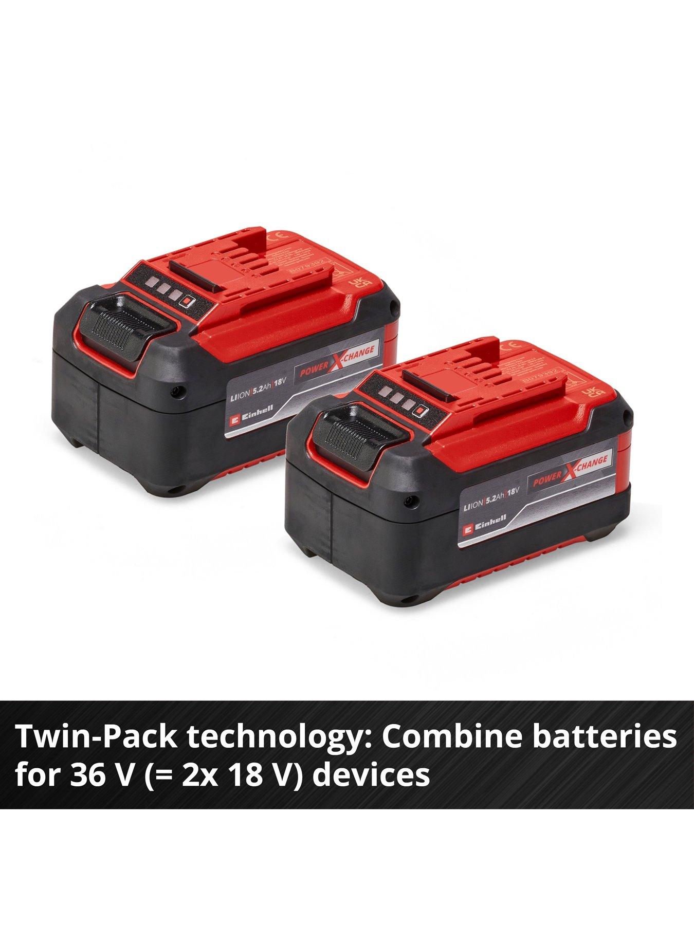 Image 6 of 7 of Einhell PXC 18V 5.2Ah Plus Battery and Charger Kit