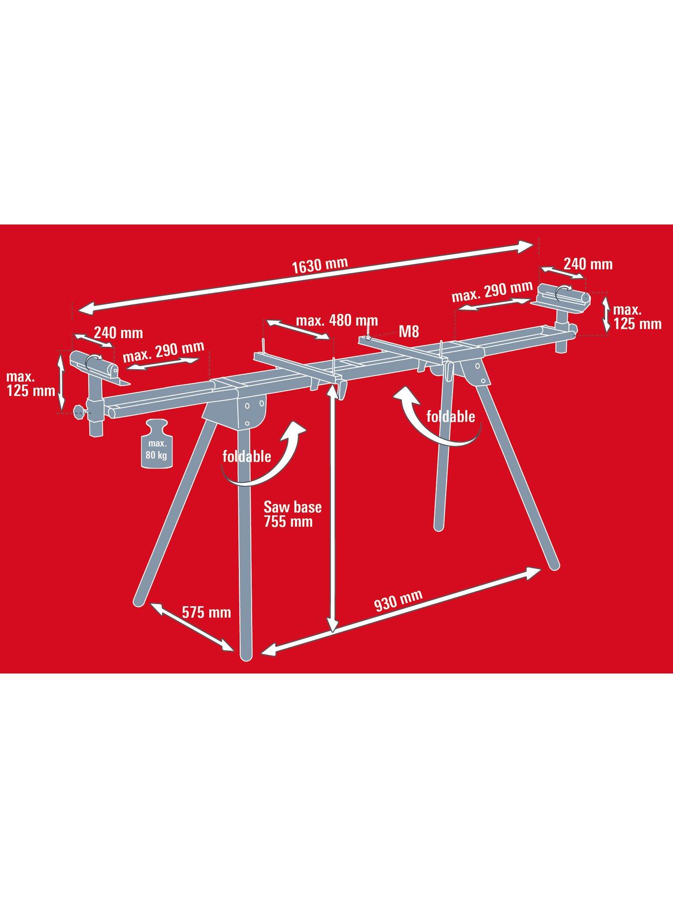  image of einhell-mitre-saw-stand