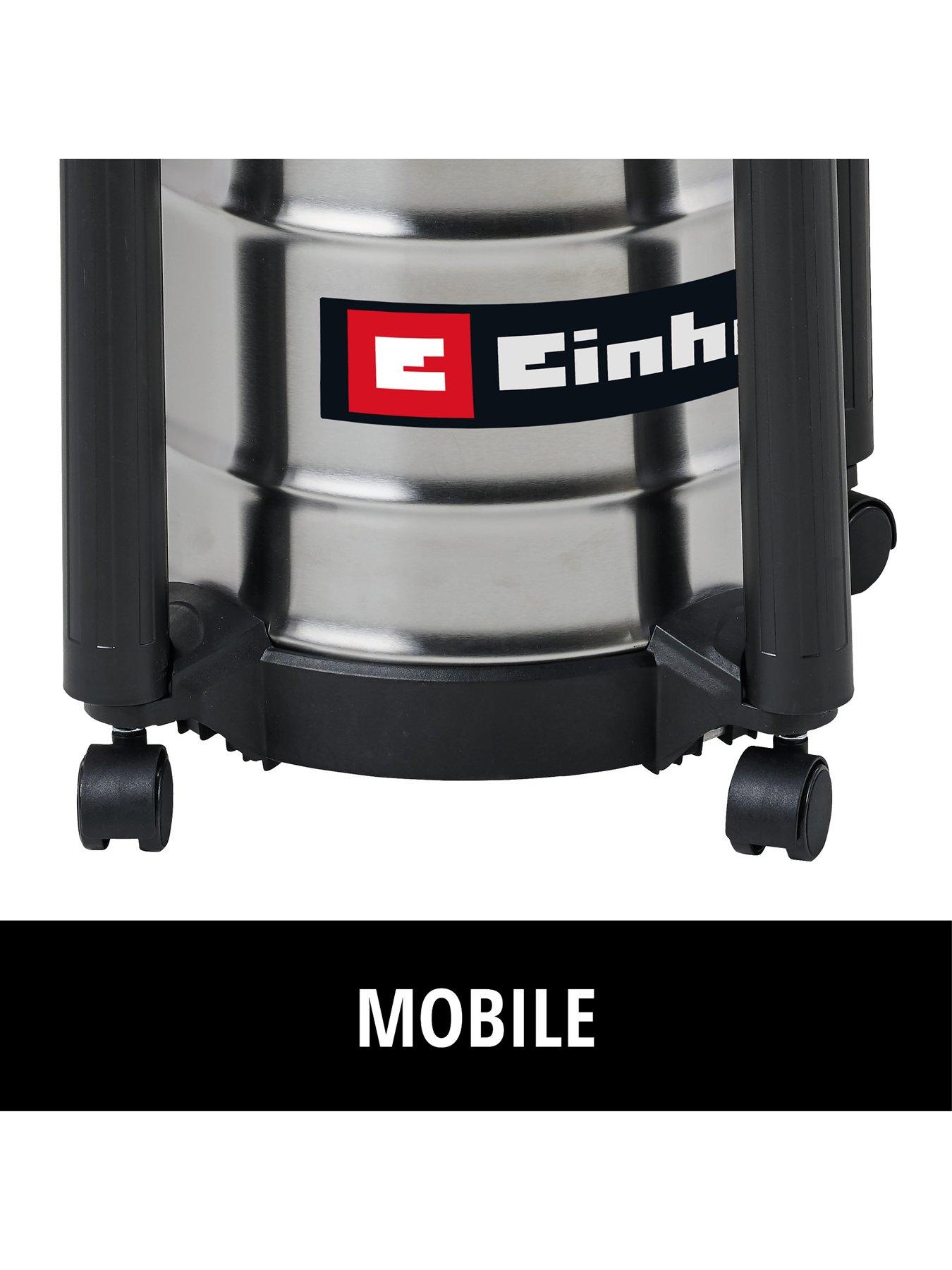 Image 5 of 6 of Einhell 20 Litre Stainless Steel Wet & Dry Vac