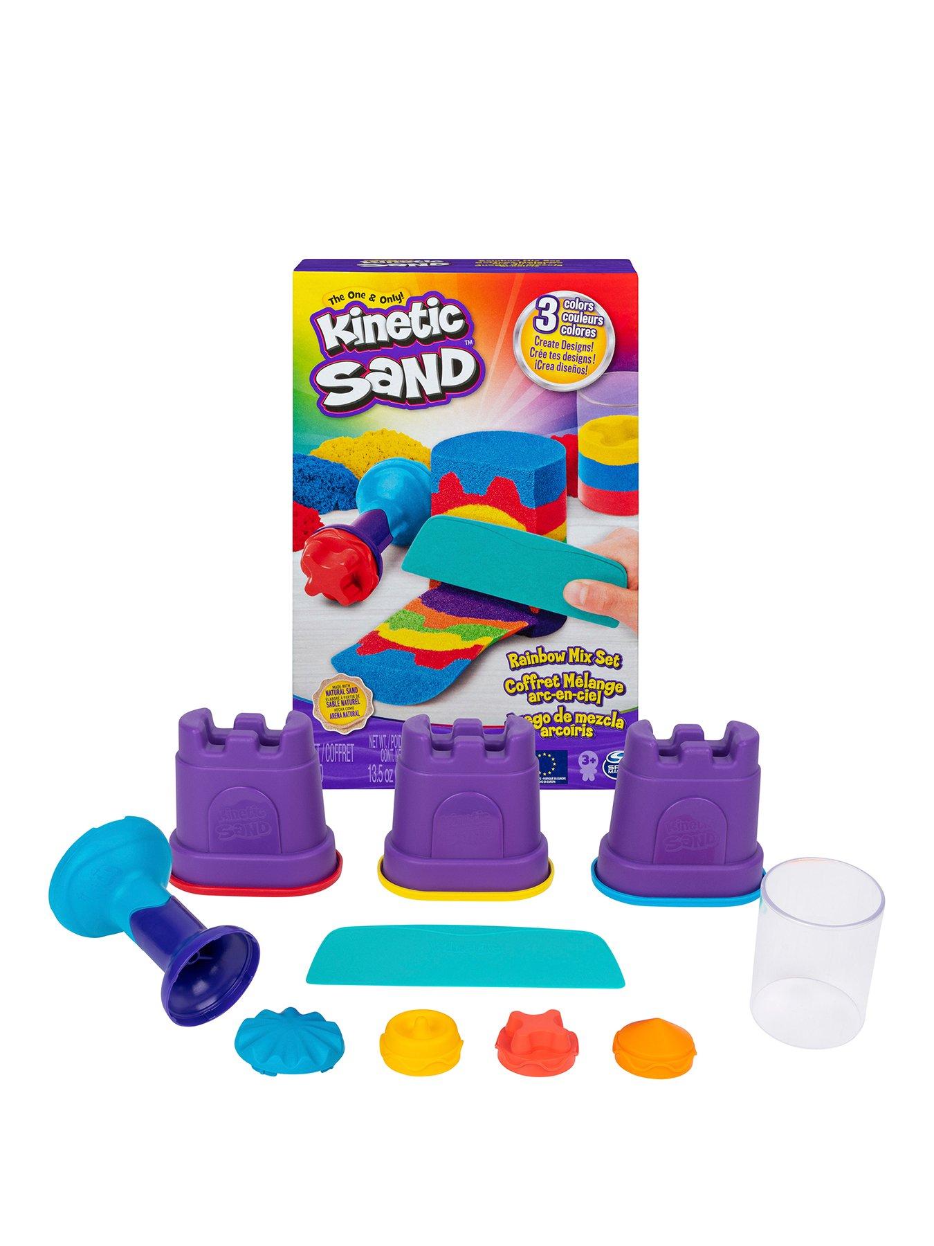 Image 1 of 6 of Kinetic Sand KNS Rainbow Mix set