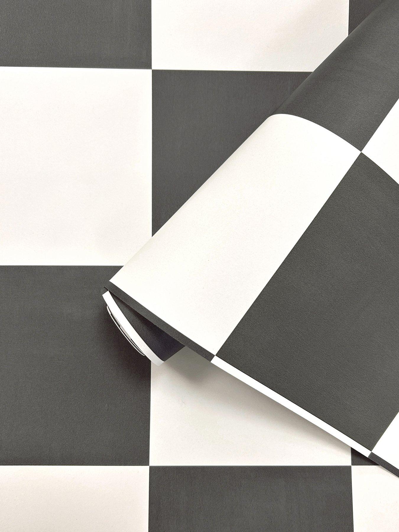 Image 6 of 6 of Holden Decor Check This Out! Charcoal Wallpaper