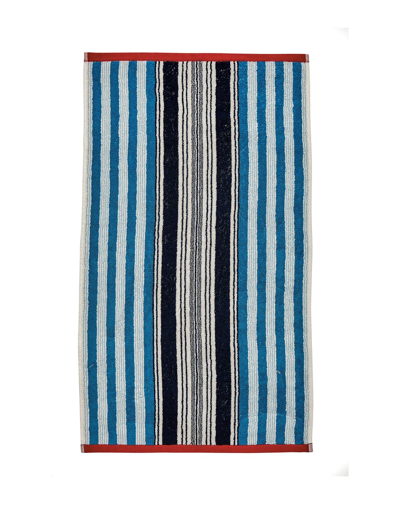 Image 2 of 3 of Helena Springfield Beach House Stripe Towel Collection