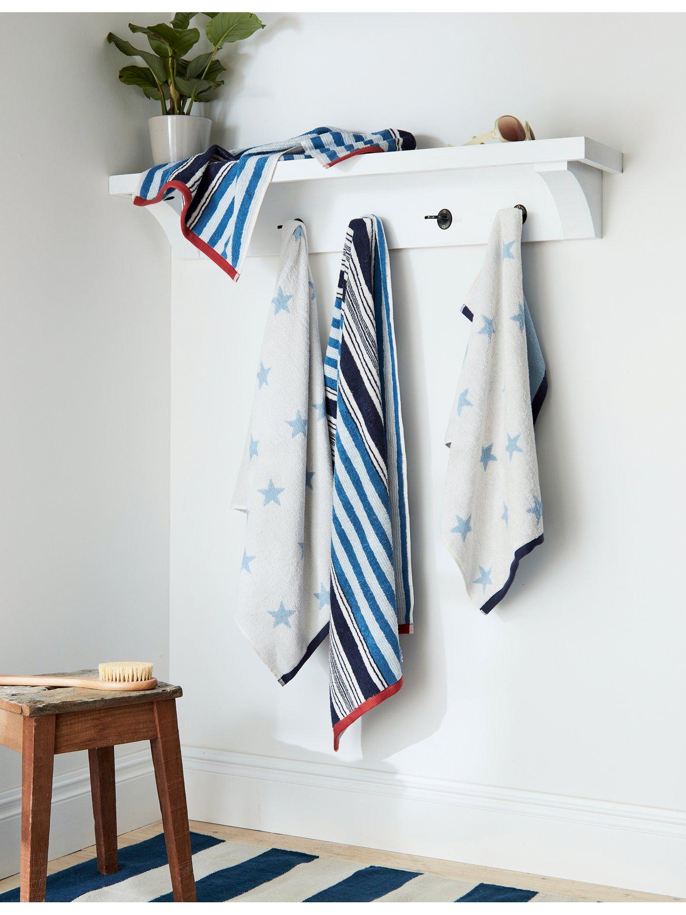 Image 3 of 3 of Helena Springfield Beach House Stripe Towel Collection