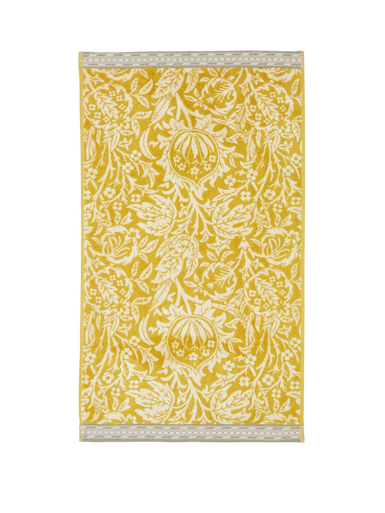 Image 2 of 3 of Morris & Co Elmcote Towel Collection Sunflower