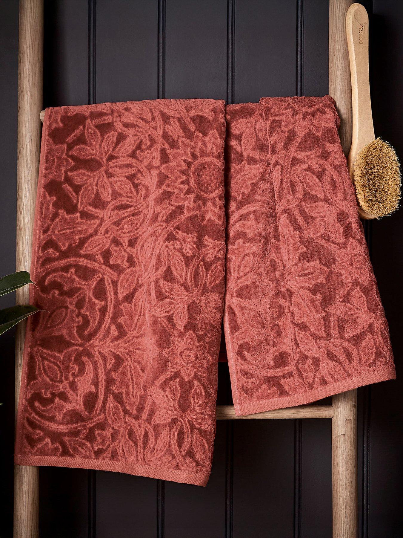 Morris & Co St James Towel Collection Red