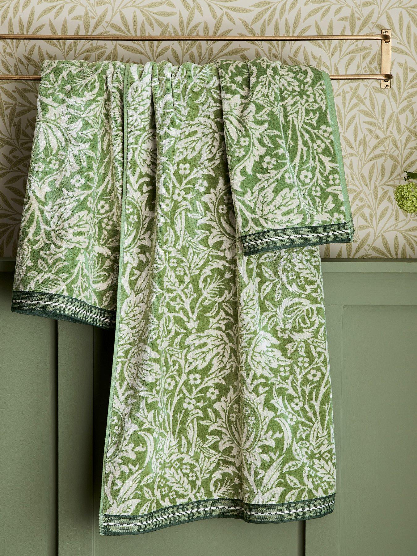 Morris & Co Elmcote Towel Collection Herball