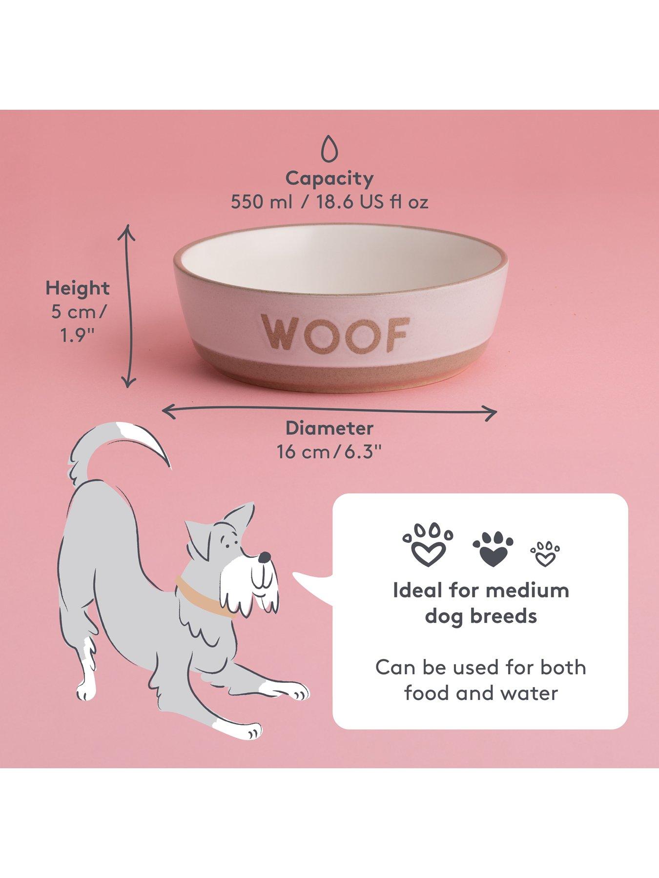 Image 4 of 7 of Mason Cash Set Of 2 Woof 16Cm Bowls