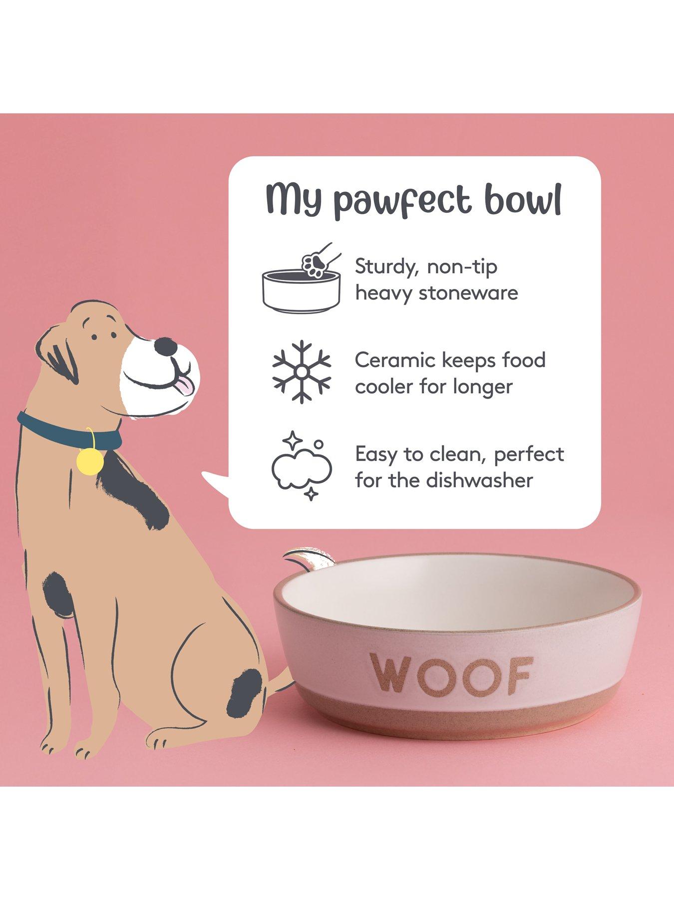 Image 5 of 7 of Mason Cash Set Of 2 Woof 16Cm Bowls
