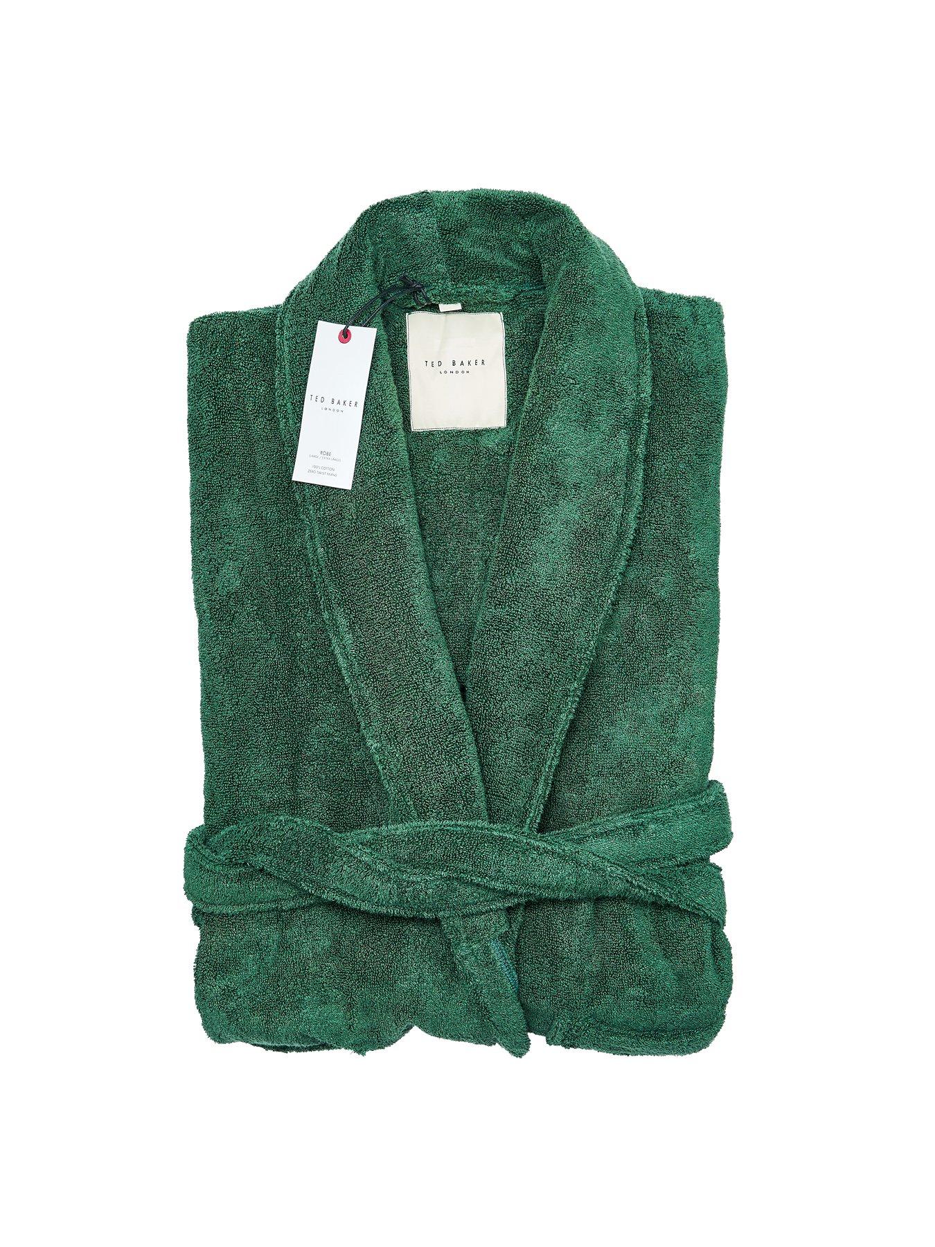 Image 3 of 3 of Ted Baker P/dye Robe Sml/med Forest Green