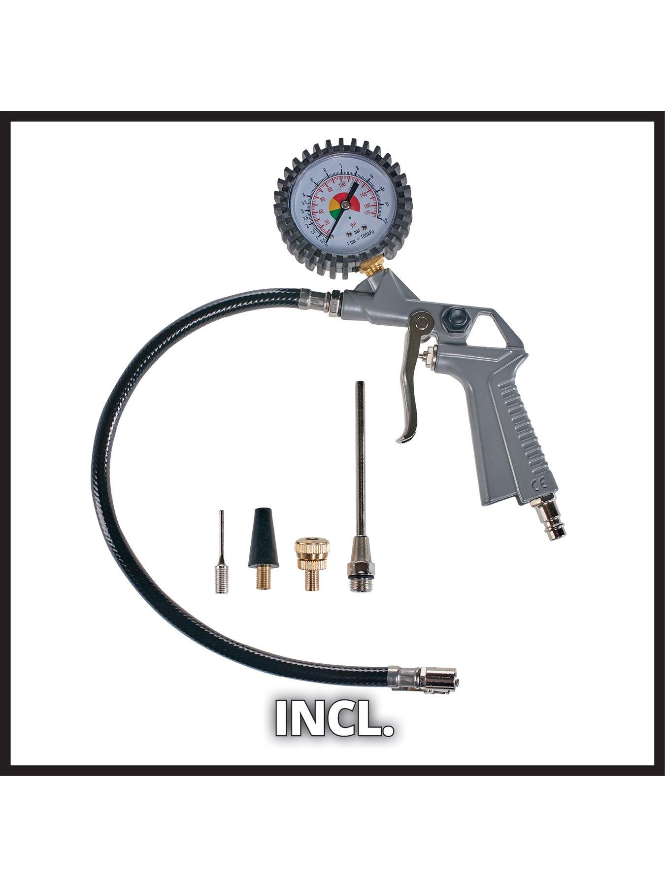  image of einhell-147hp-8-bar-portible-oil-free-compressor