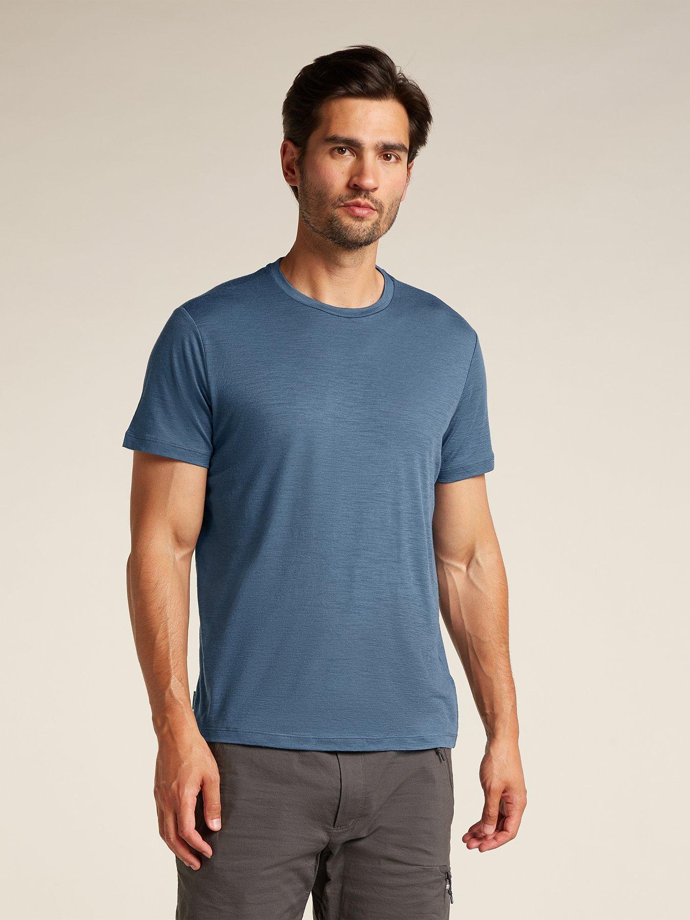 Icebreaker Mens Merino 150 Tech Lite Iii T-shirt - Blue