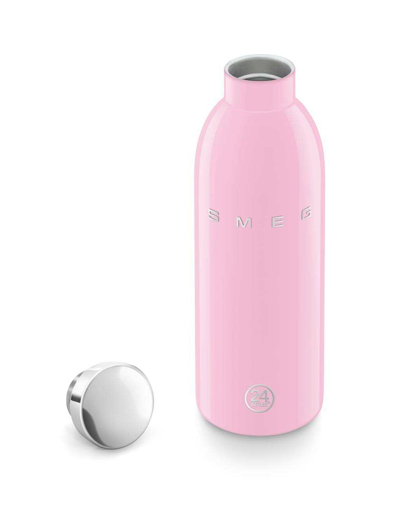 Image 2 of 6 of Smeg 24Bottles Lightweight And Leakproof Clima Bottle, Stainless Steel, 500ml, Pink