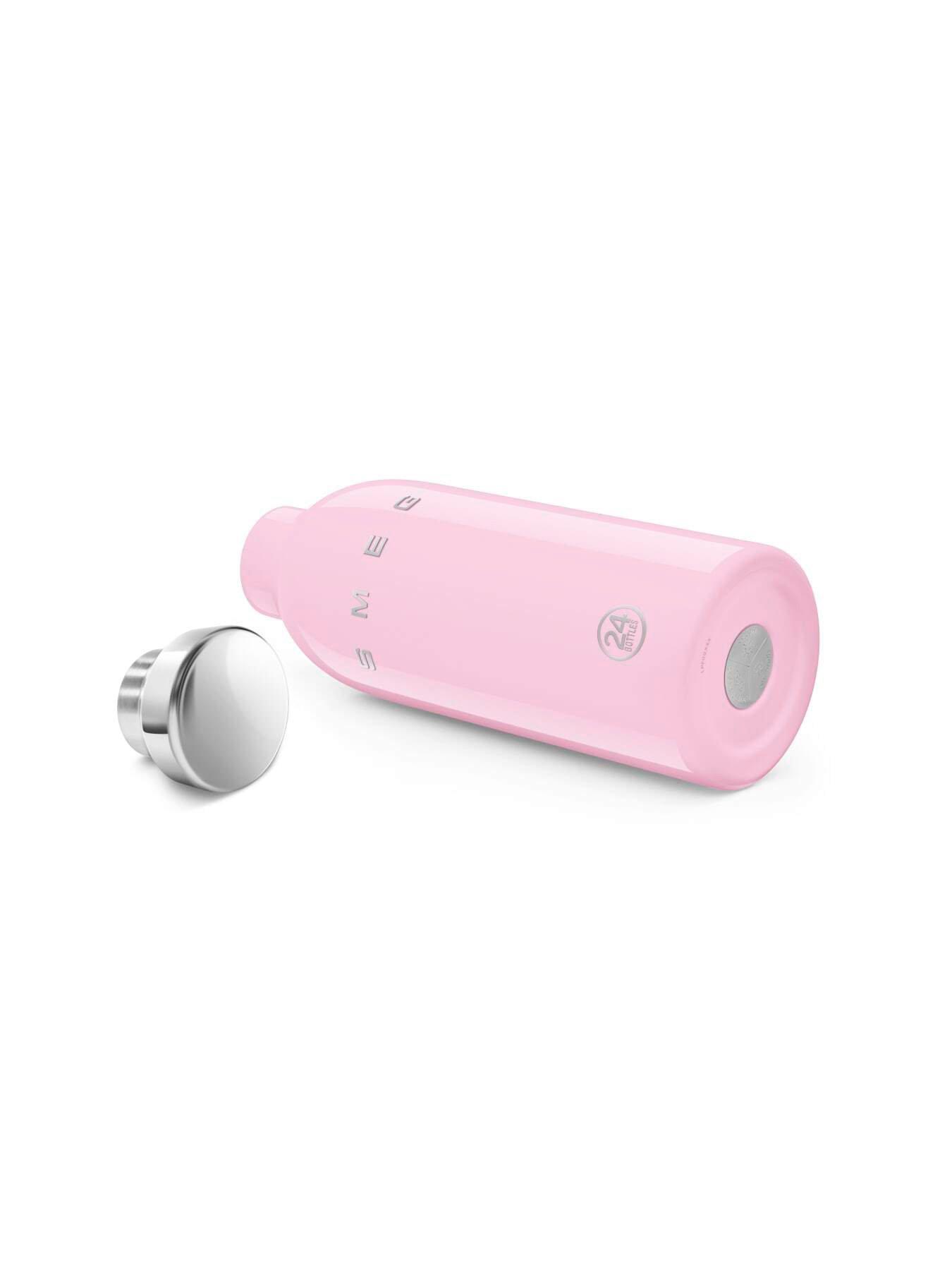 Image 3 of 6 of Smeg 24Bottles Lightweight And Leakproof Clima Bottle, Stainless Steel, 500ml, Pink