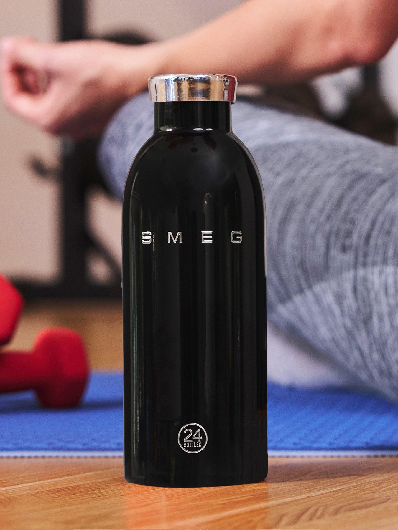 smeg-24bottles-lightweight-and-leakproof-clima-bottle-stainless-steel-500ml-black