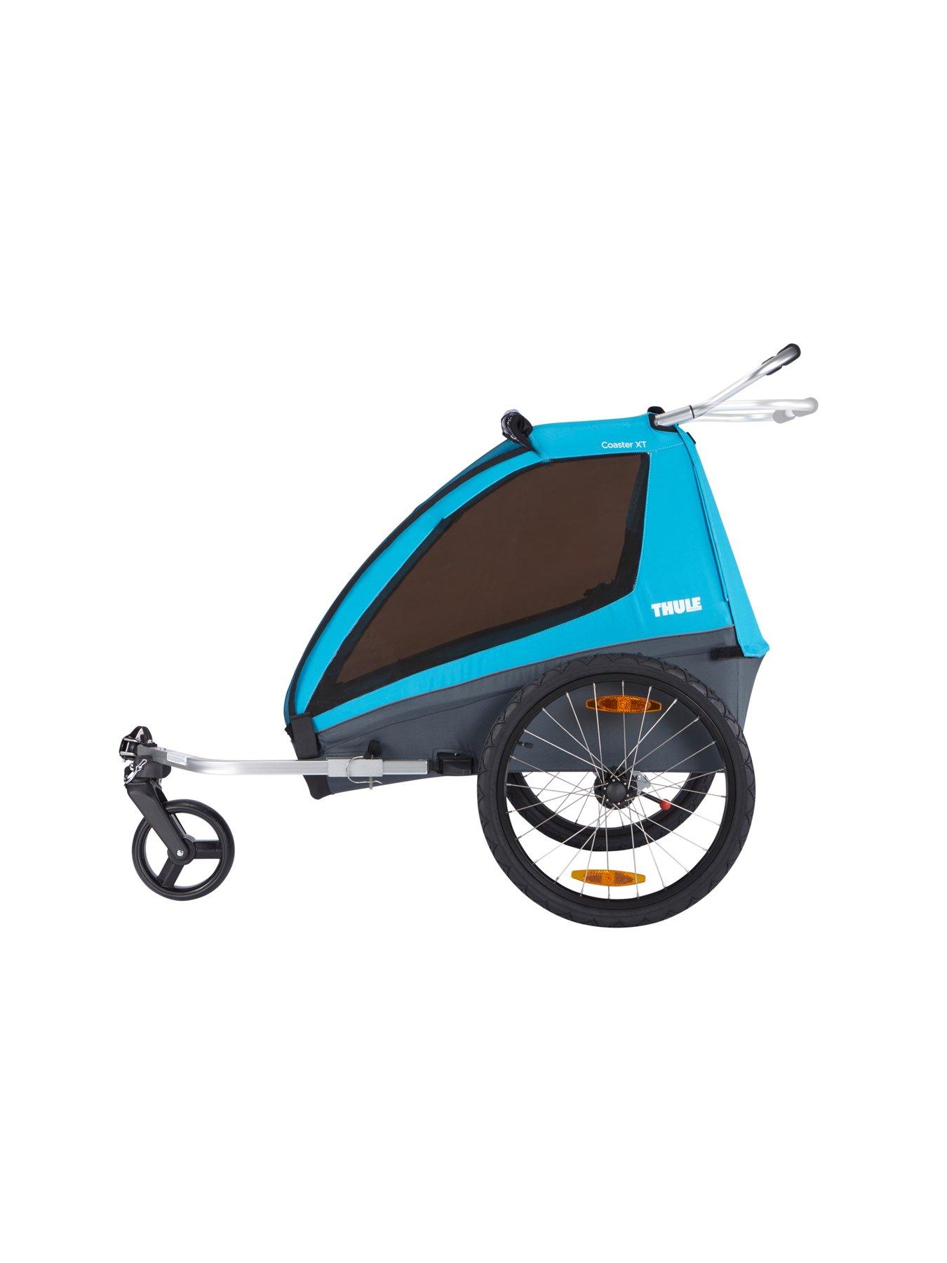 Image 2 of 6 of THULE Coaster XT bike trailer+Stroll- Blue