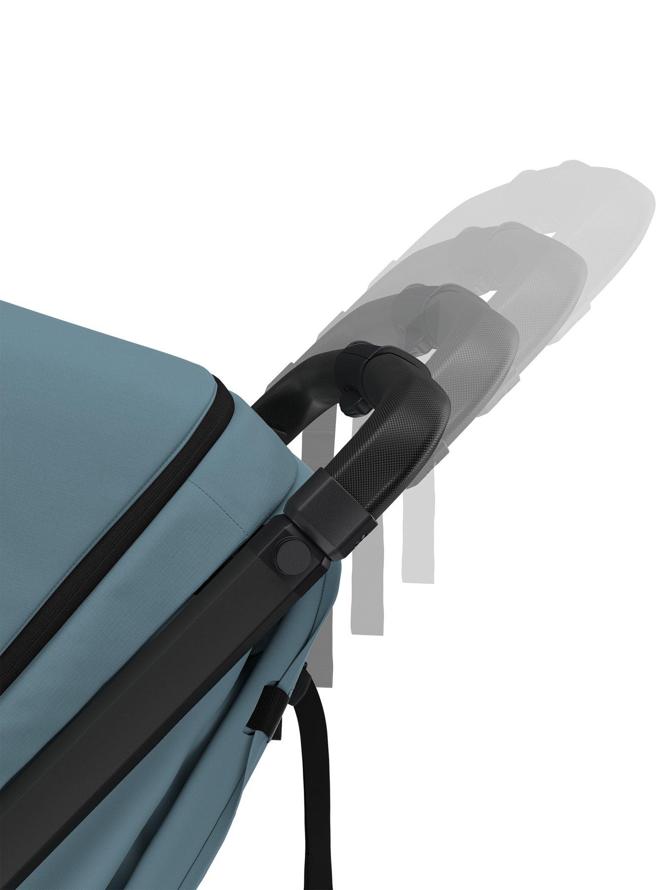 Image 5 of 5 of THULE Spring 2 stroller mid blue on black