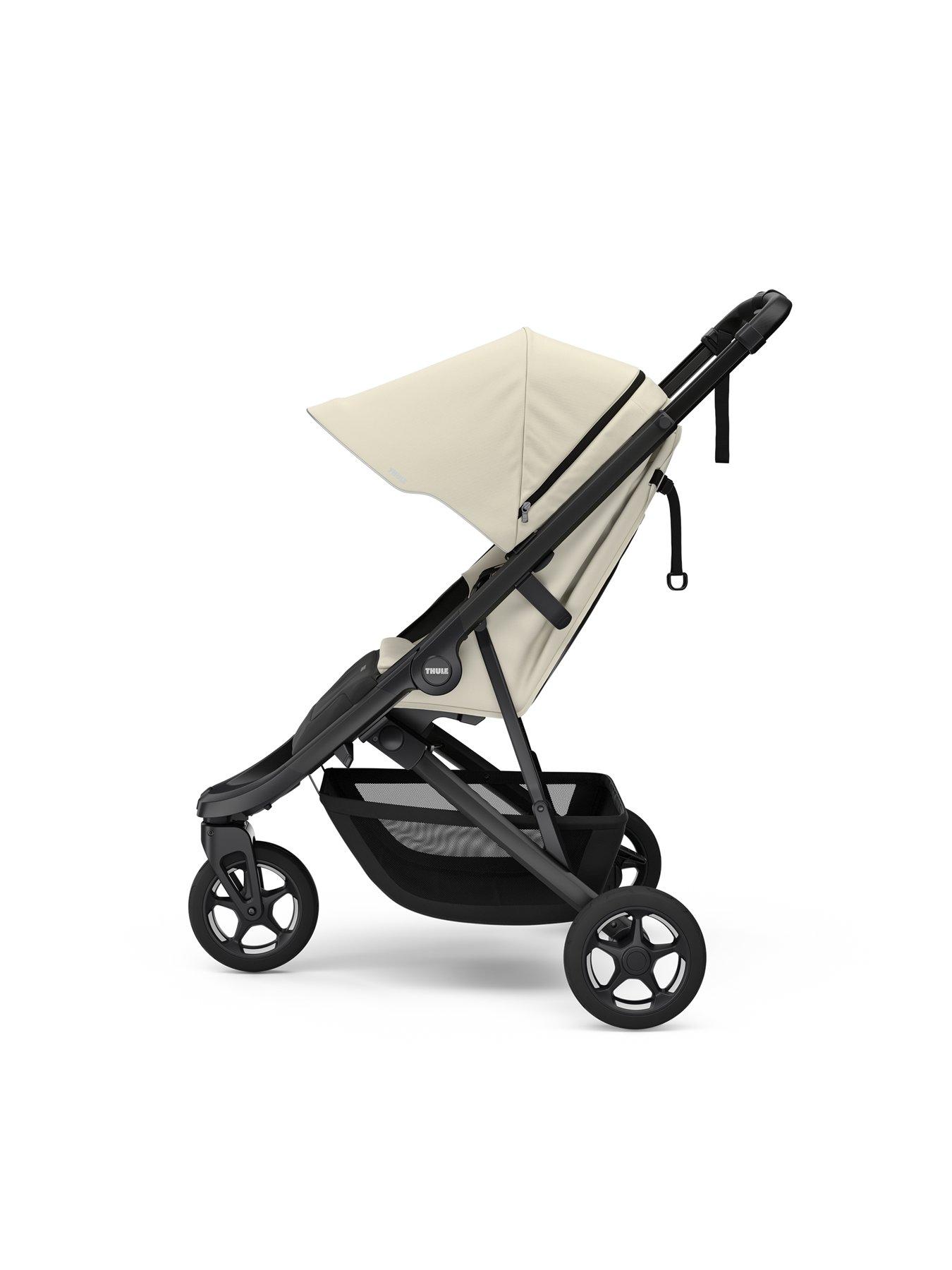 Image 2 of 5 of THULE Spring 2 stroller soft beige on black