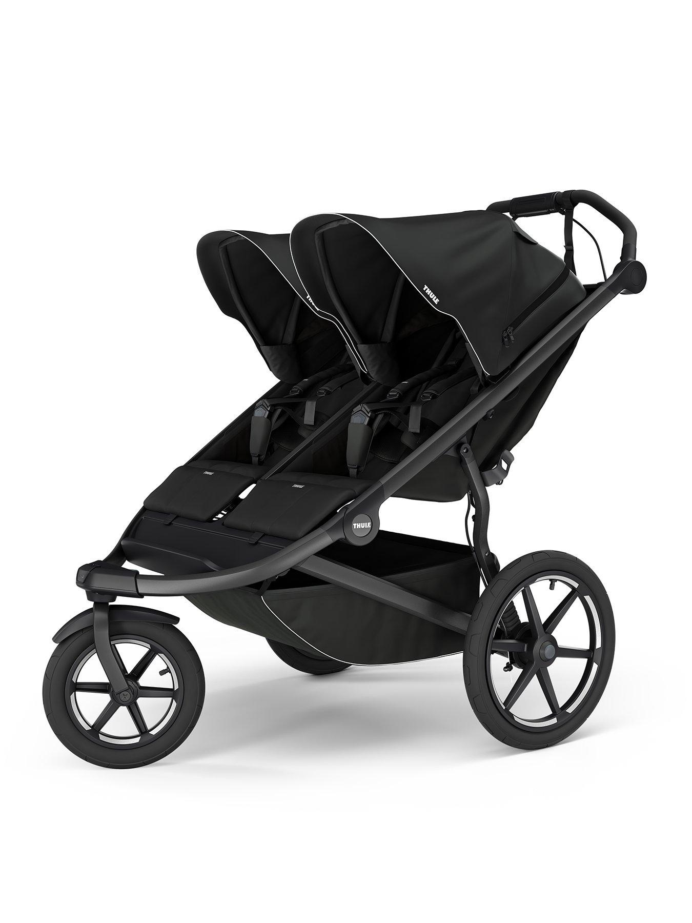 THULE Urban Glide 3 double black magnetic buckle