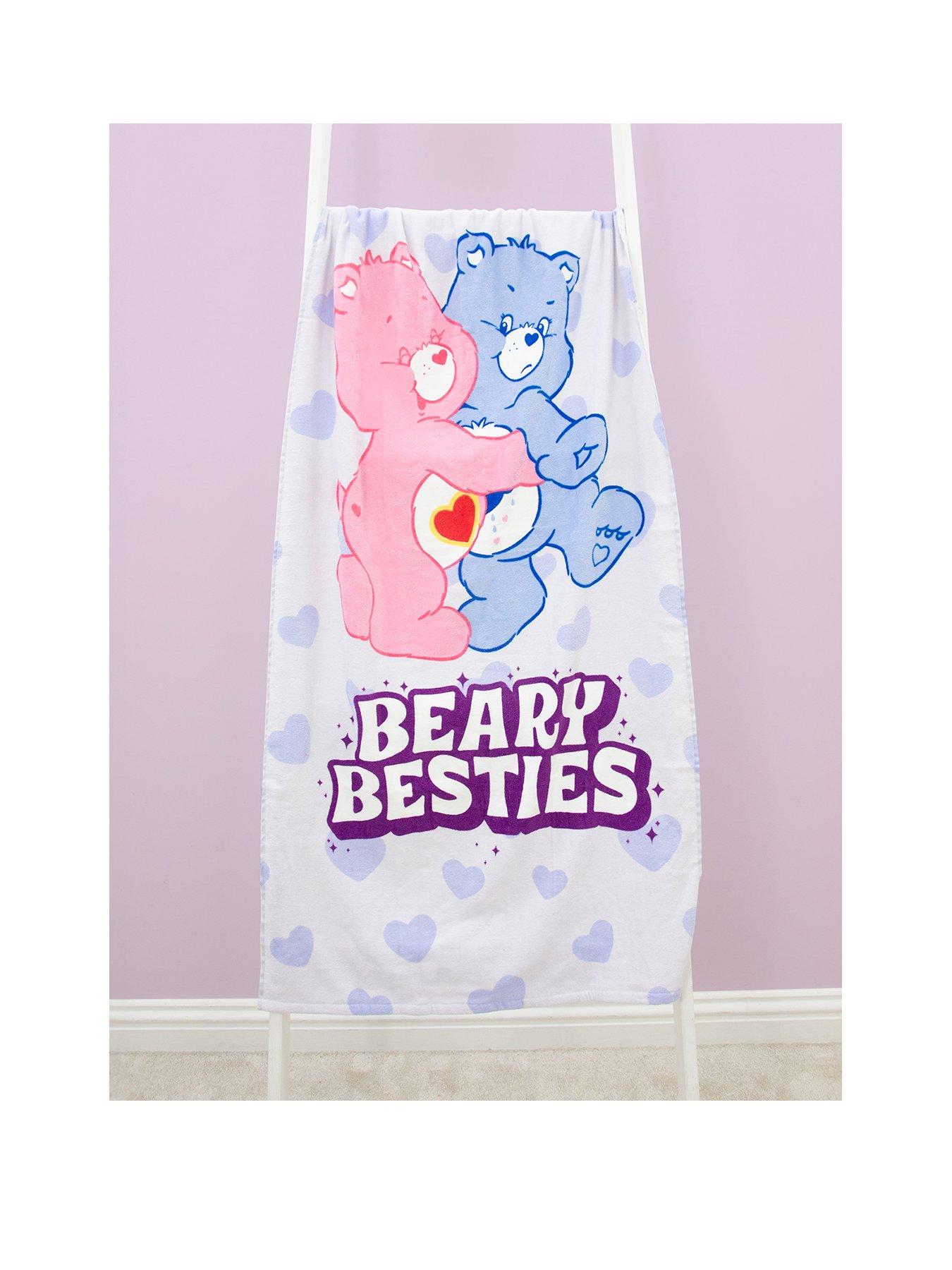 Image 1 of 7 of Care Bears Besties Beach Towel