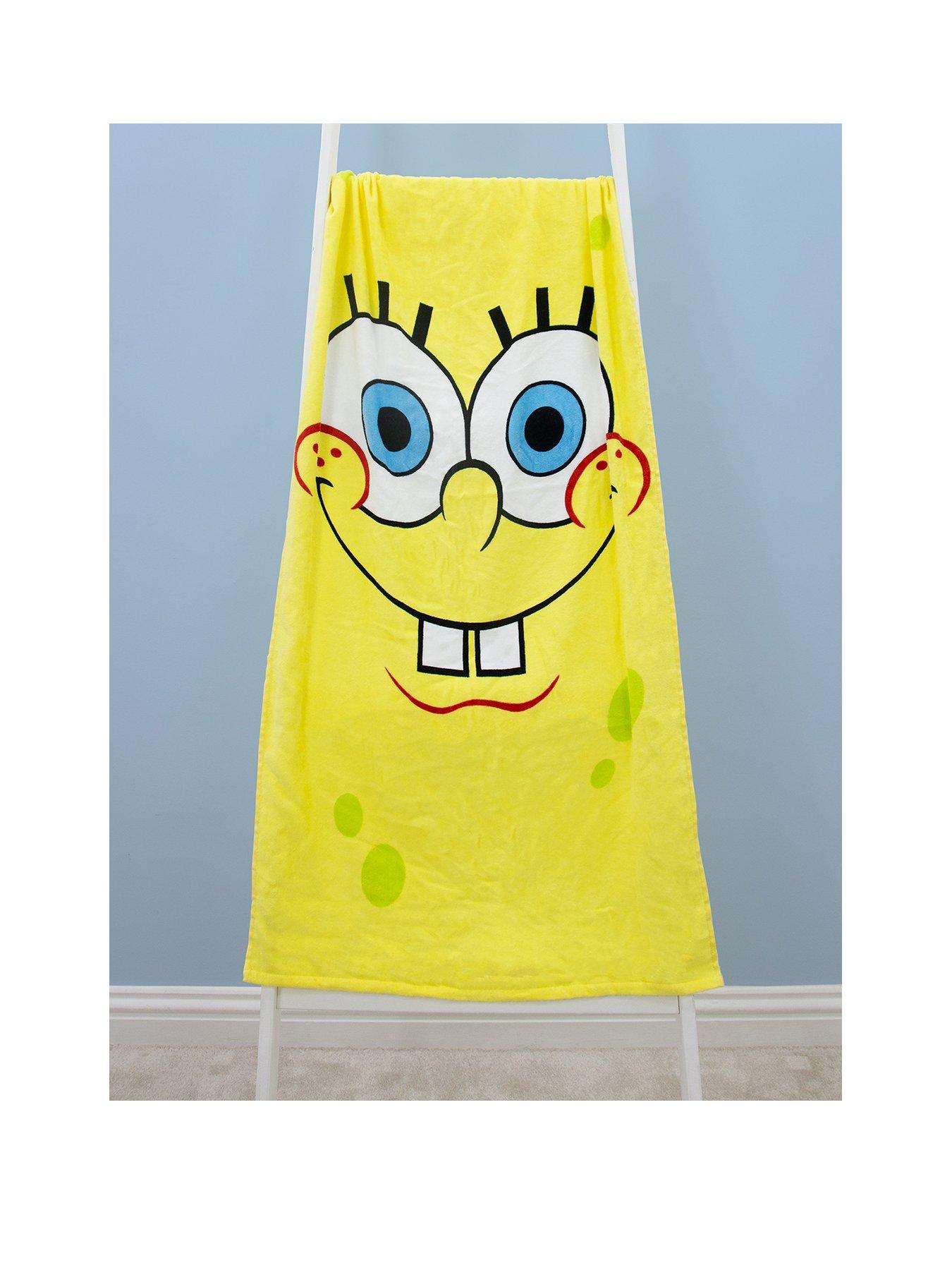 spongebob-squarepants-spongebob-square-pants-squared-beach-towel