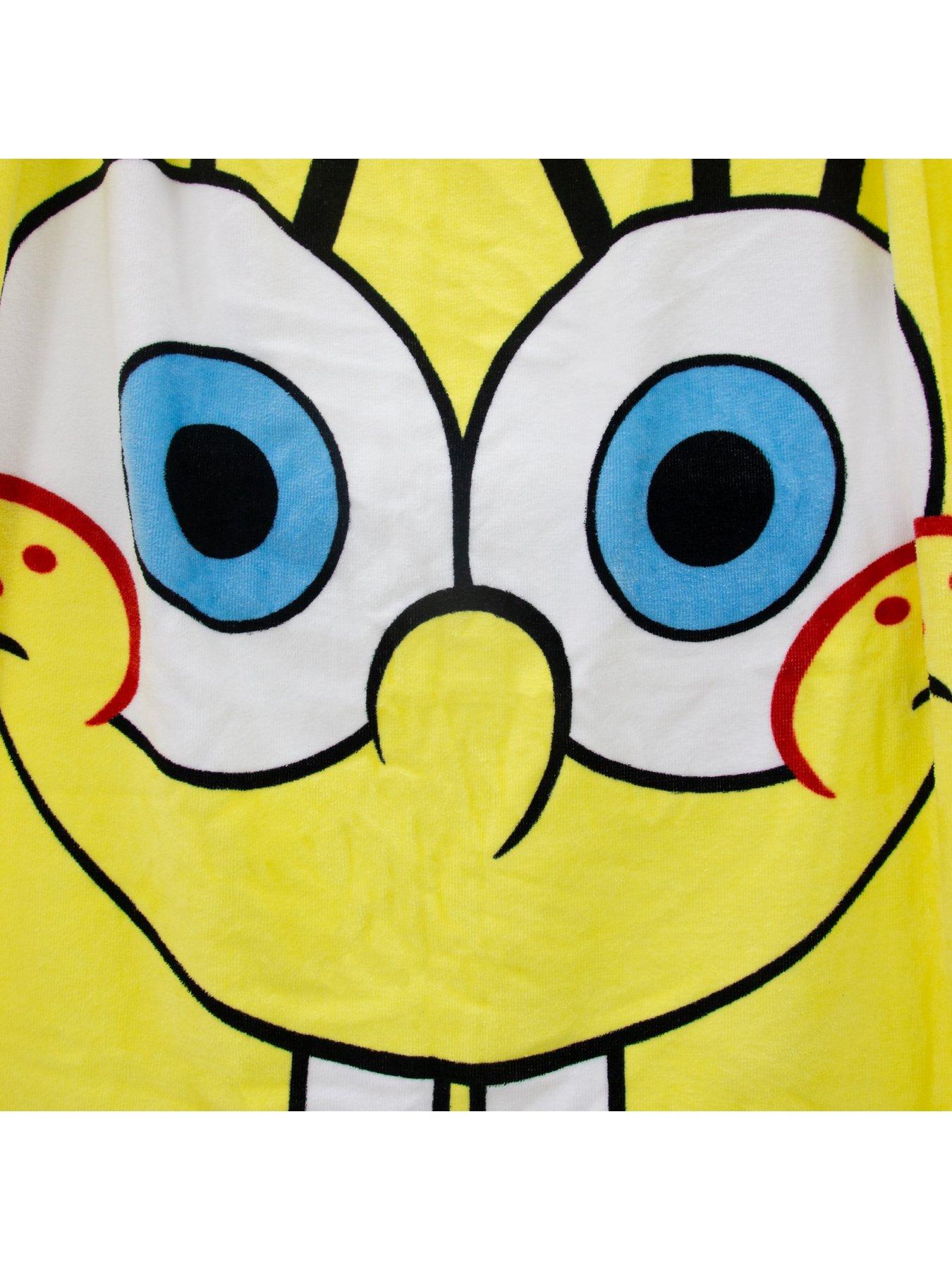 Image 2 of 6 of Spongebob Squarepants Spongebob Square Pants Squared Beach Towel