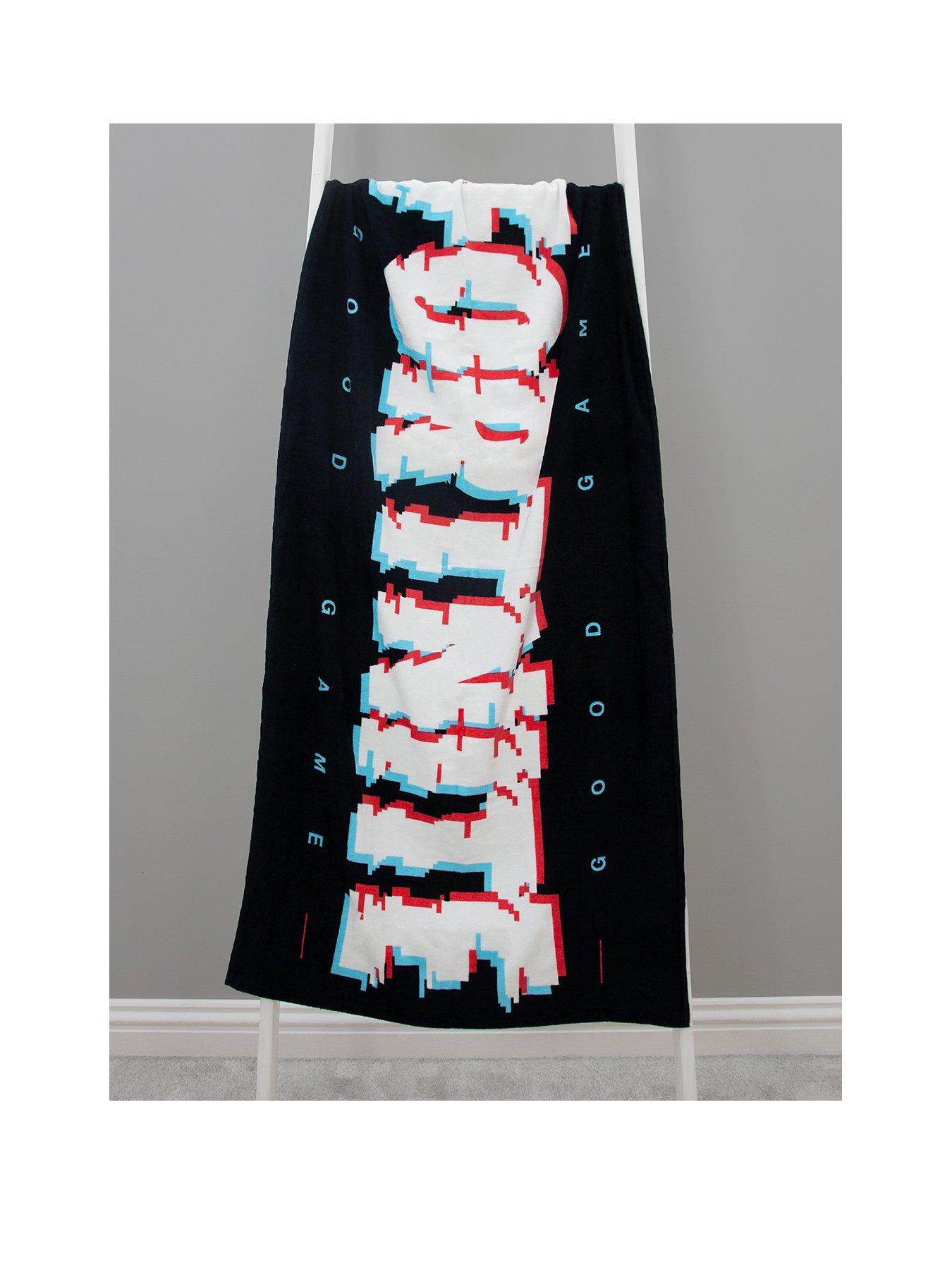  image of fortnite-haze-beach-towel