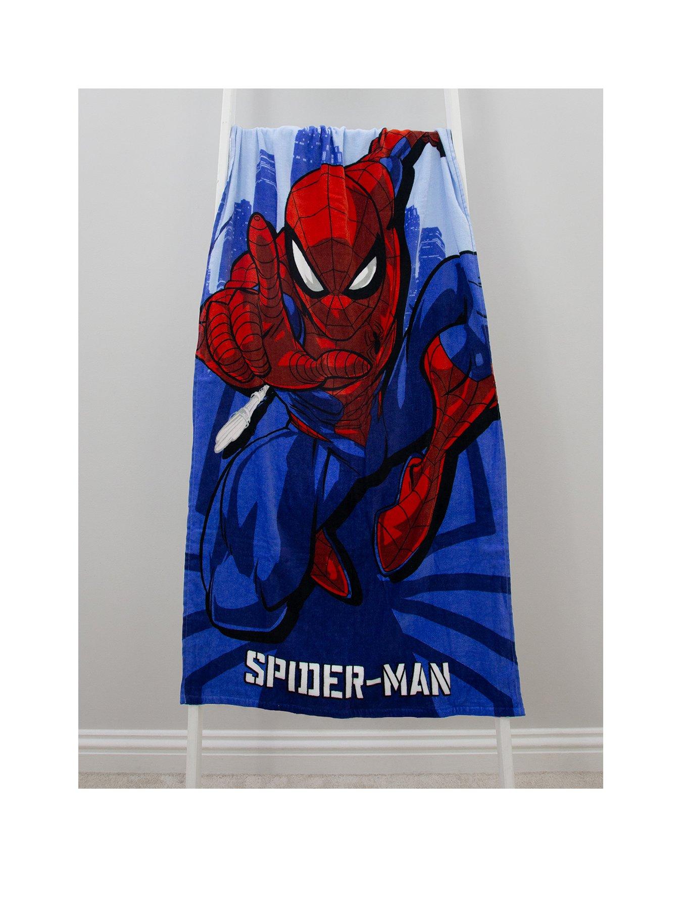 Image 1 of 6 of Spiderman Adventure Beach Towel