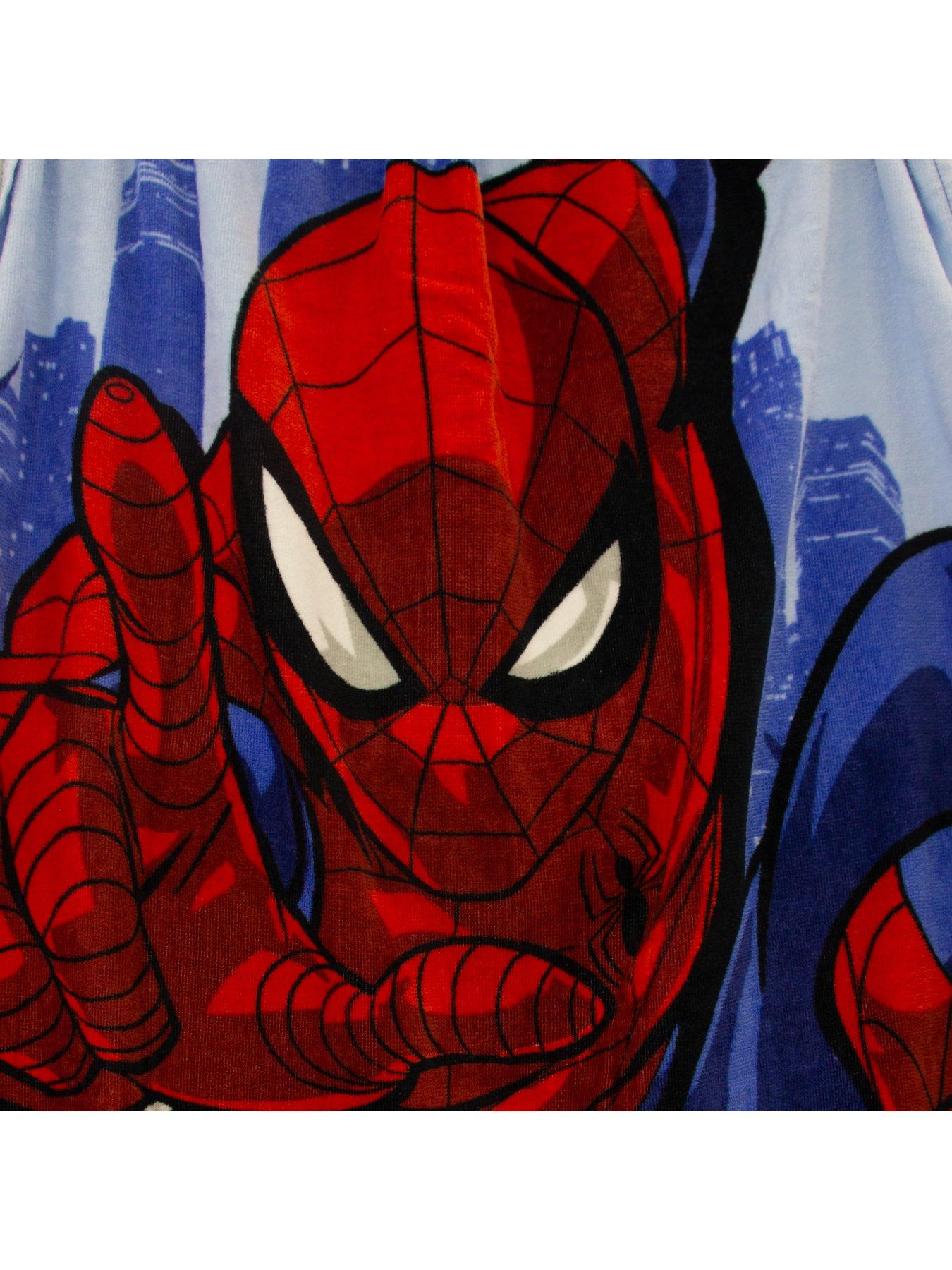 Image 2 of 6 of Spiderman Adventure Beach Towel