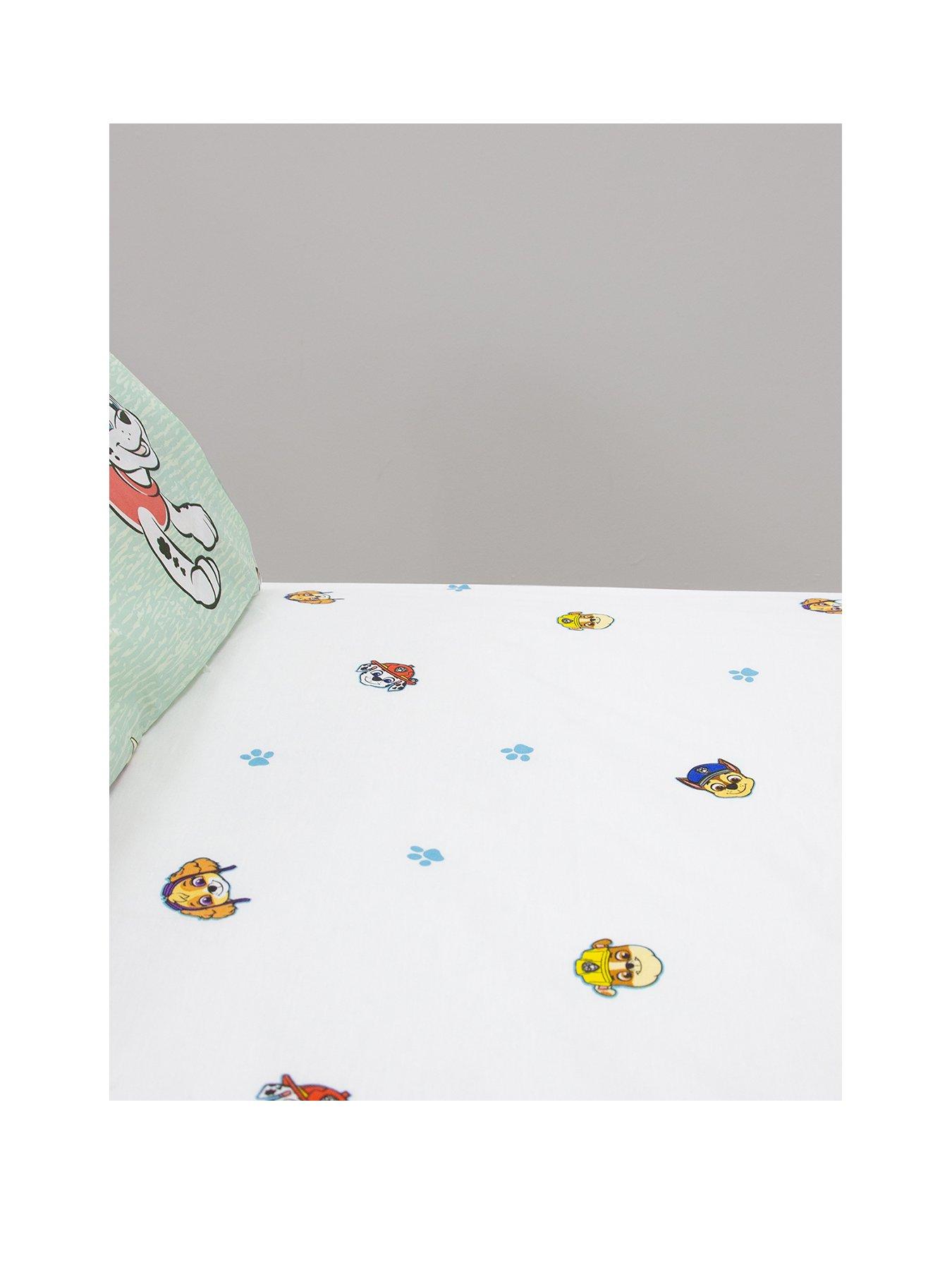 Image 2 of 6 of Paw Patrol Missions Fitted Sheet