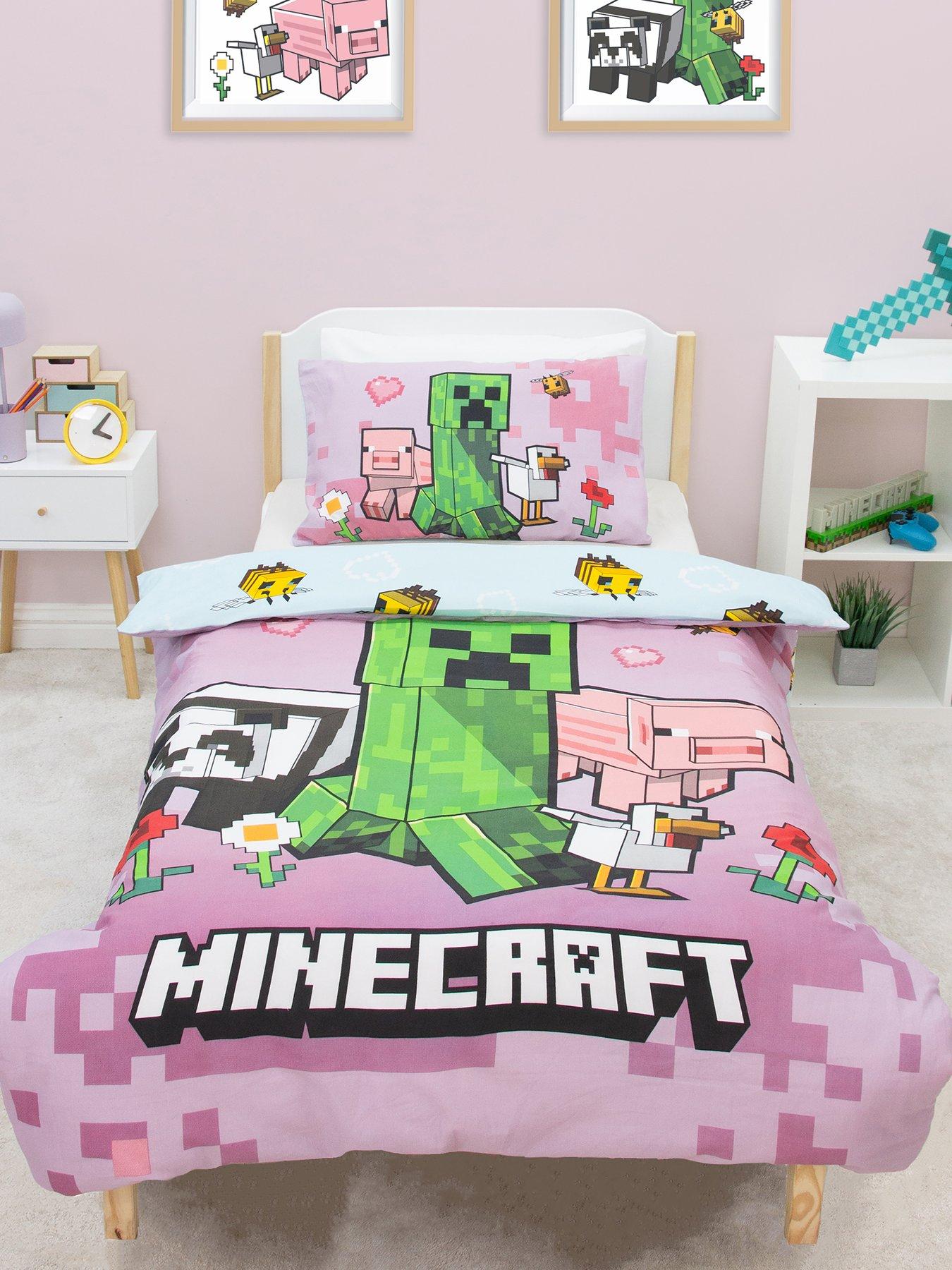 Minecraft Group Panel Duvet- Single