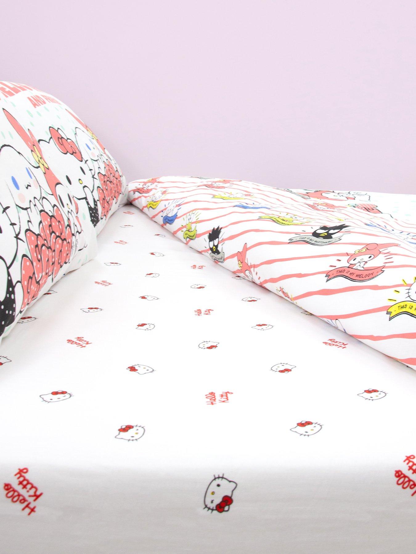 Hello Kitty Sleepover Fitted Sheet