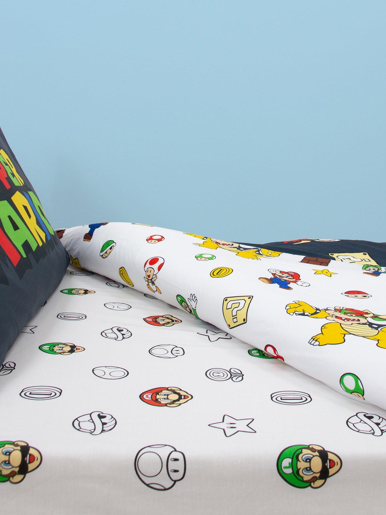 Super Mario Super Mario Fitted Sheet - Single