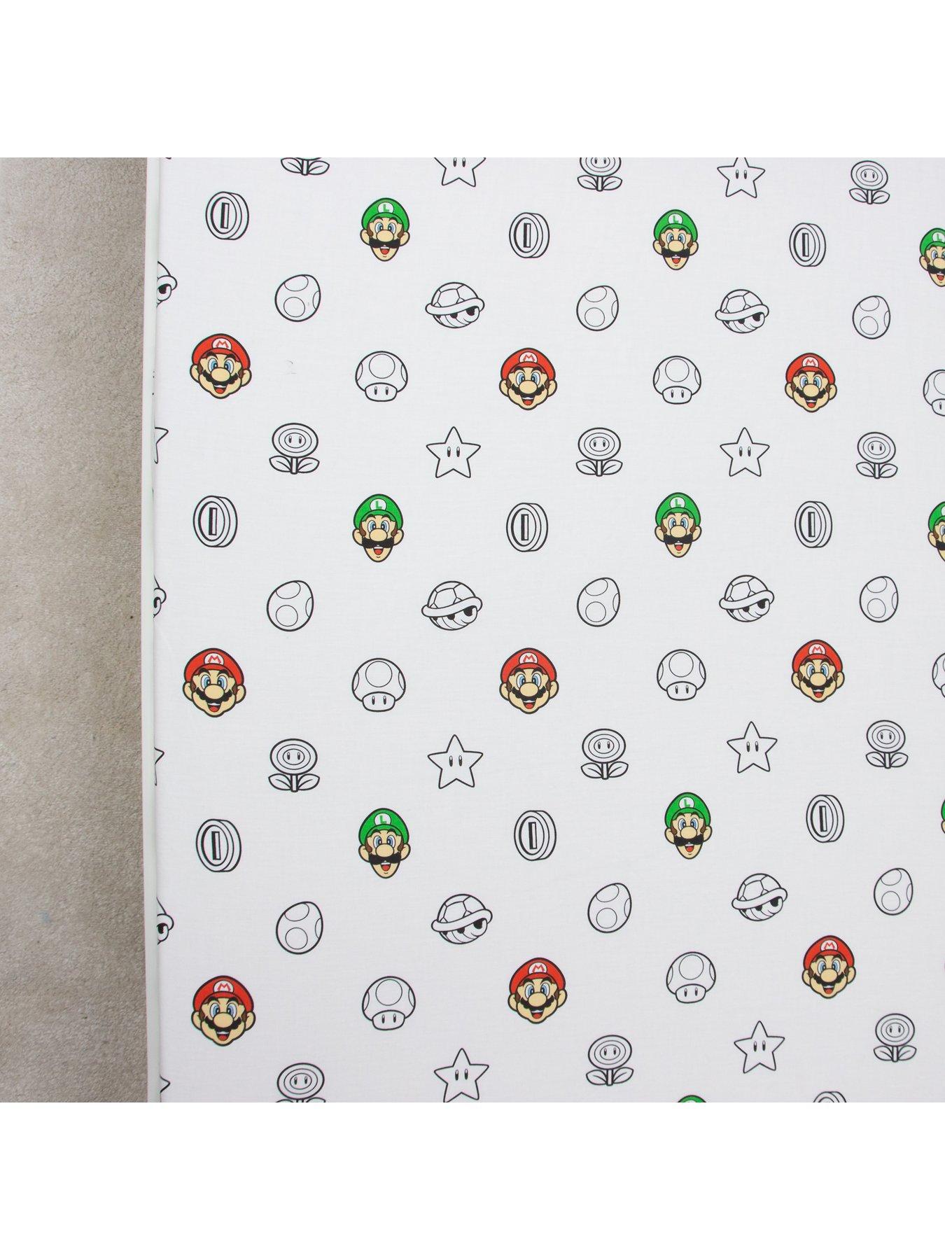 Image 4 of 6 of Nintendo Pair Fitted Sheet- Single