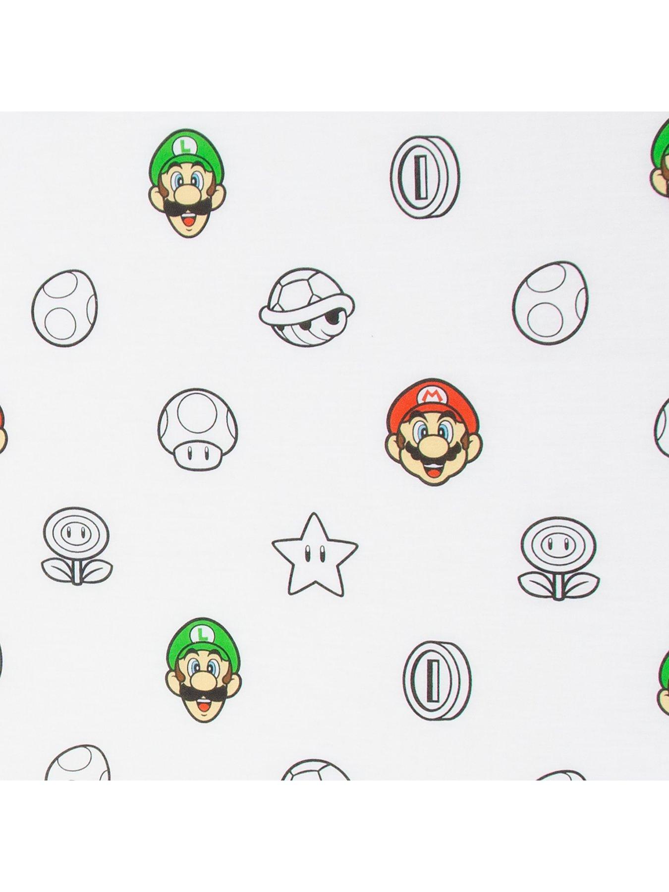Image 5 of 6 of Nintendo Pair Fitted Sheet- Single