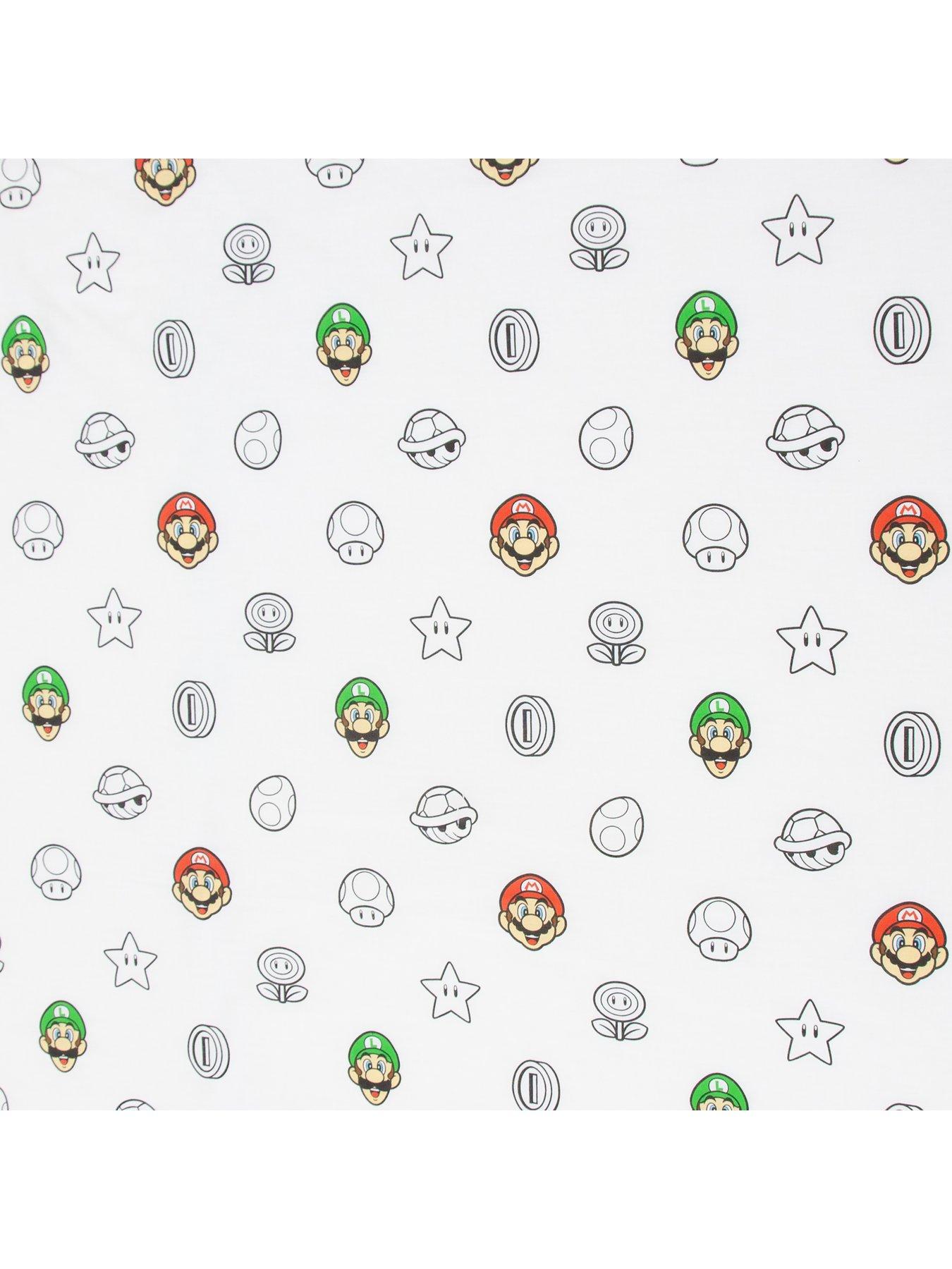 Image 5 of 6 of Nintendo Pair Fitted Sheet- Double