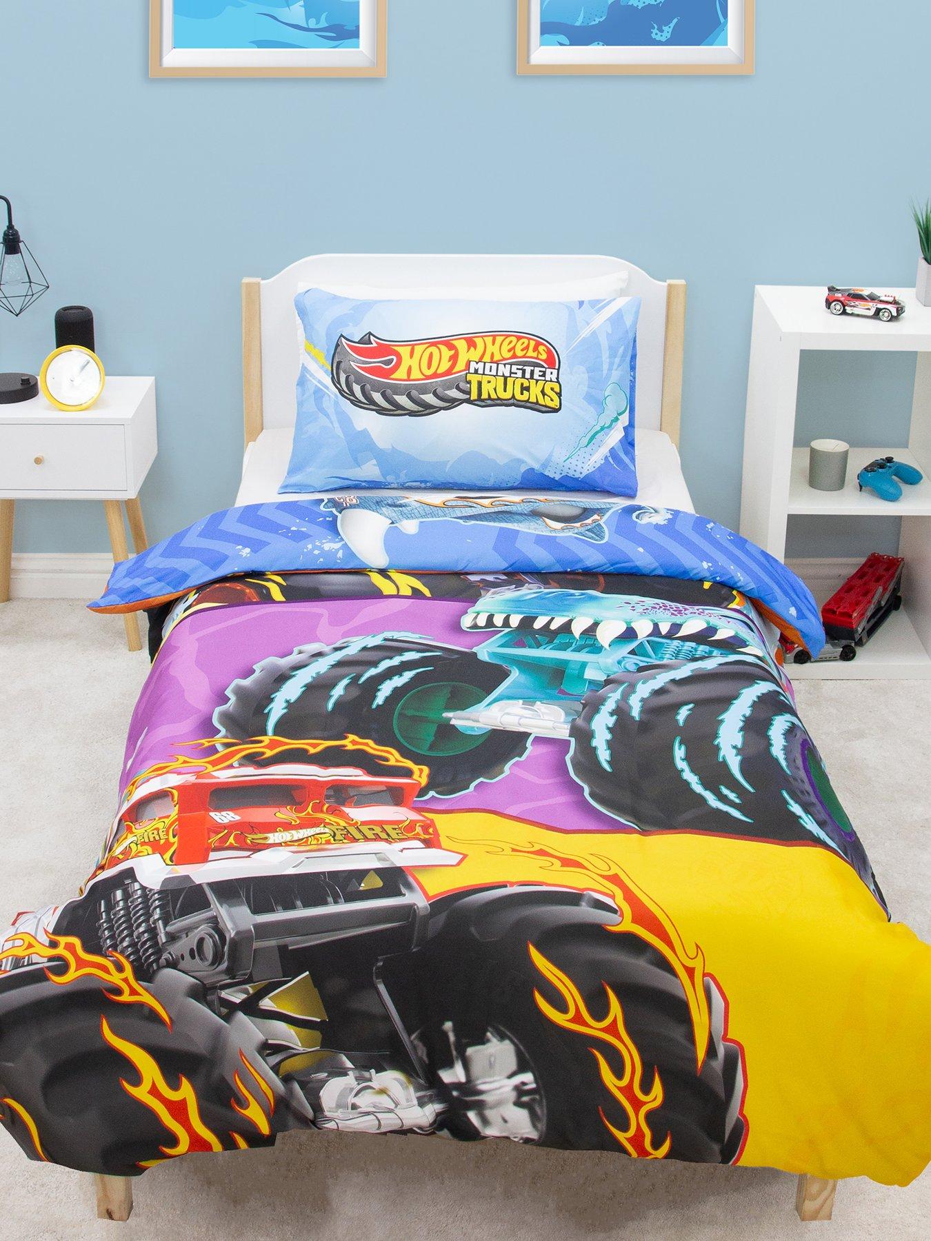 Image 1 of 7 of Hot Wheels Monster Panel Duvet&nbsp;- Single