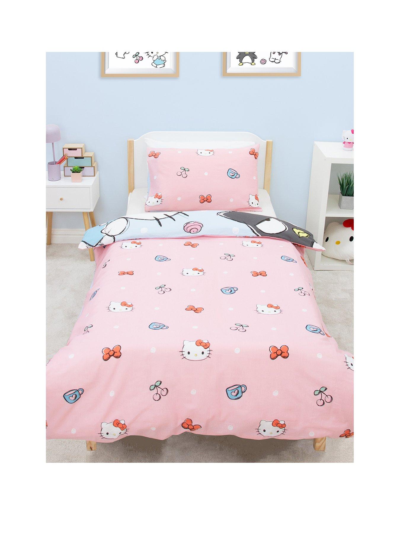  image of hello-kitty-sugar-panel-duvet--single