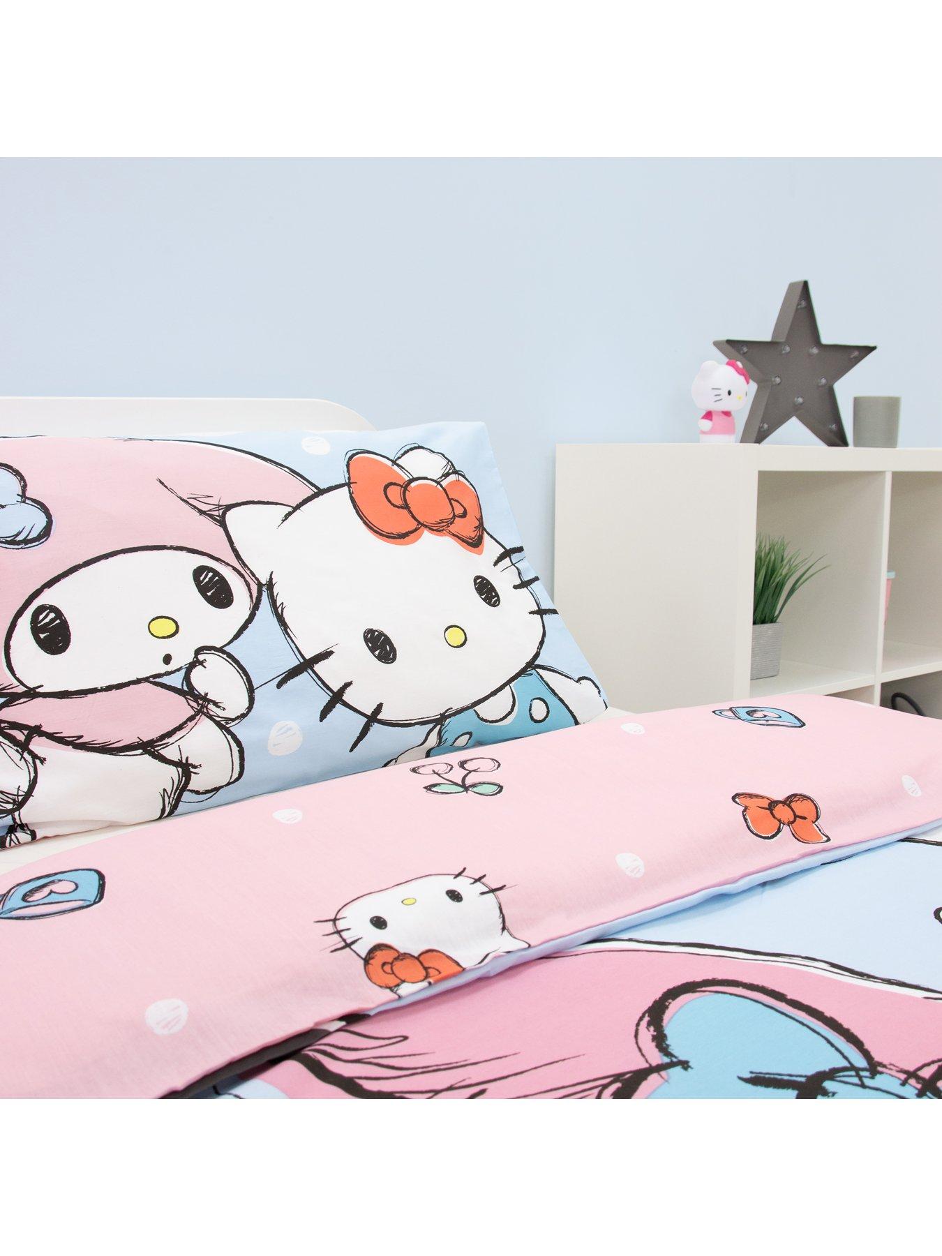  image of hello-kitty-sugar-panel-duvet--single