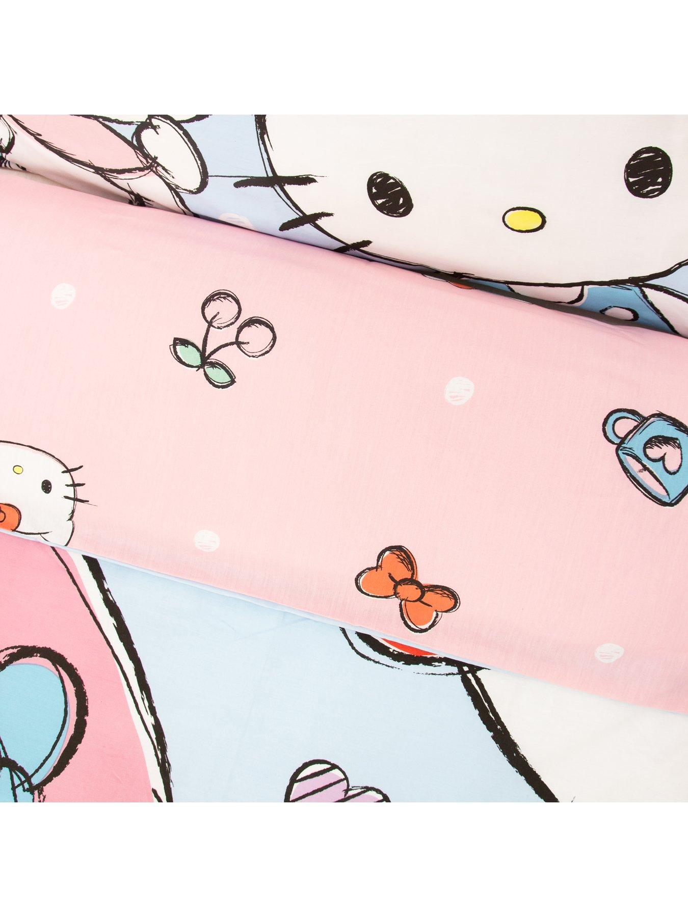  image of hello-kitty-sugar-panel-duvet--single