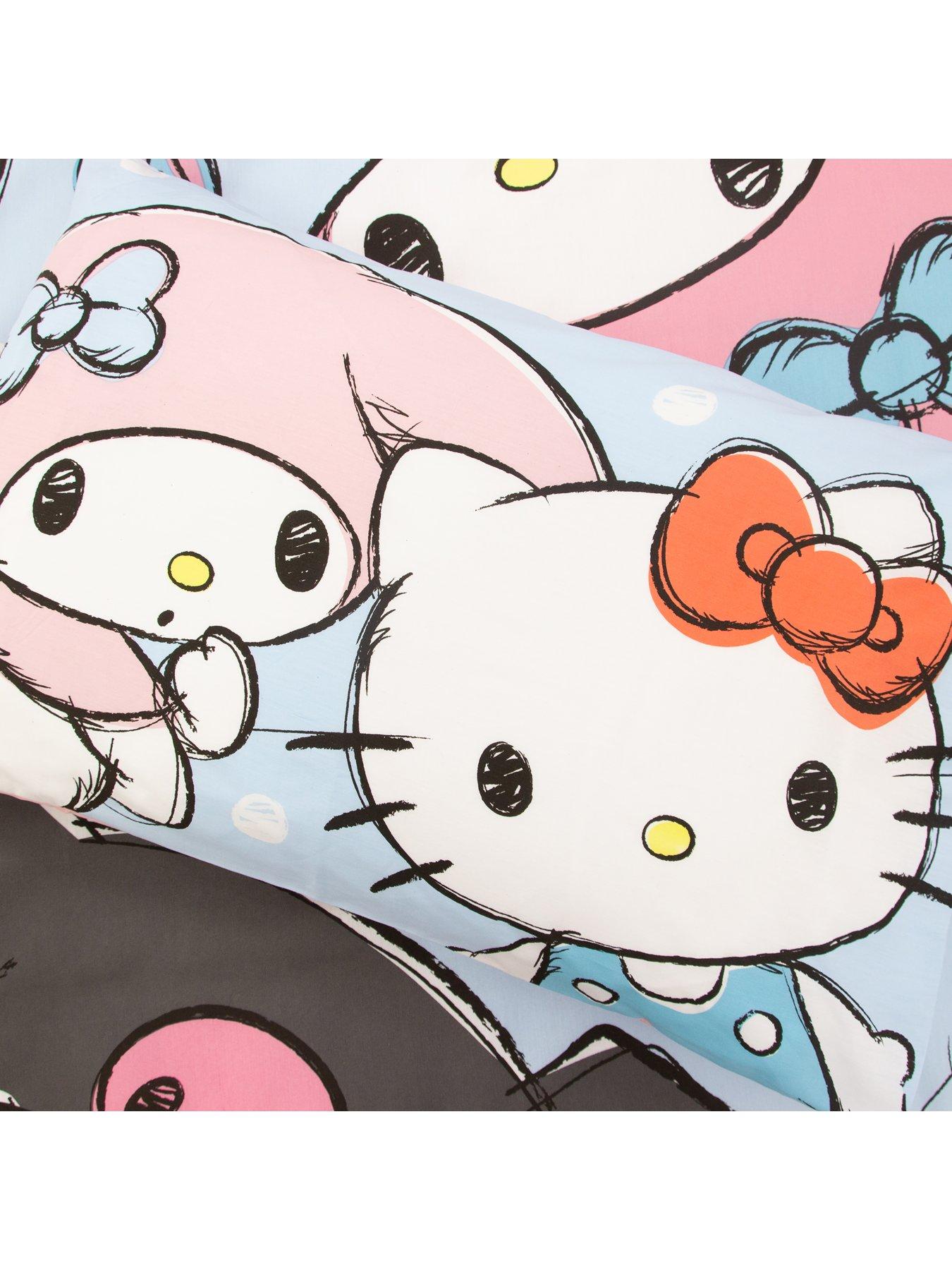 Hello Kitty Sugar Panel Duvet- Single | Littlewoods