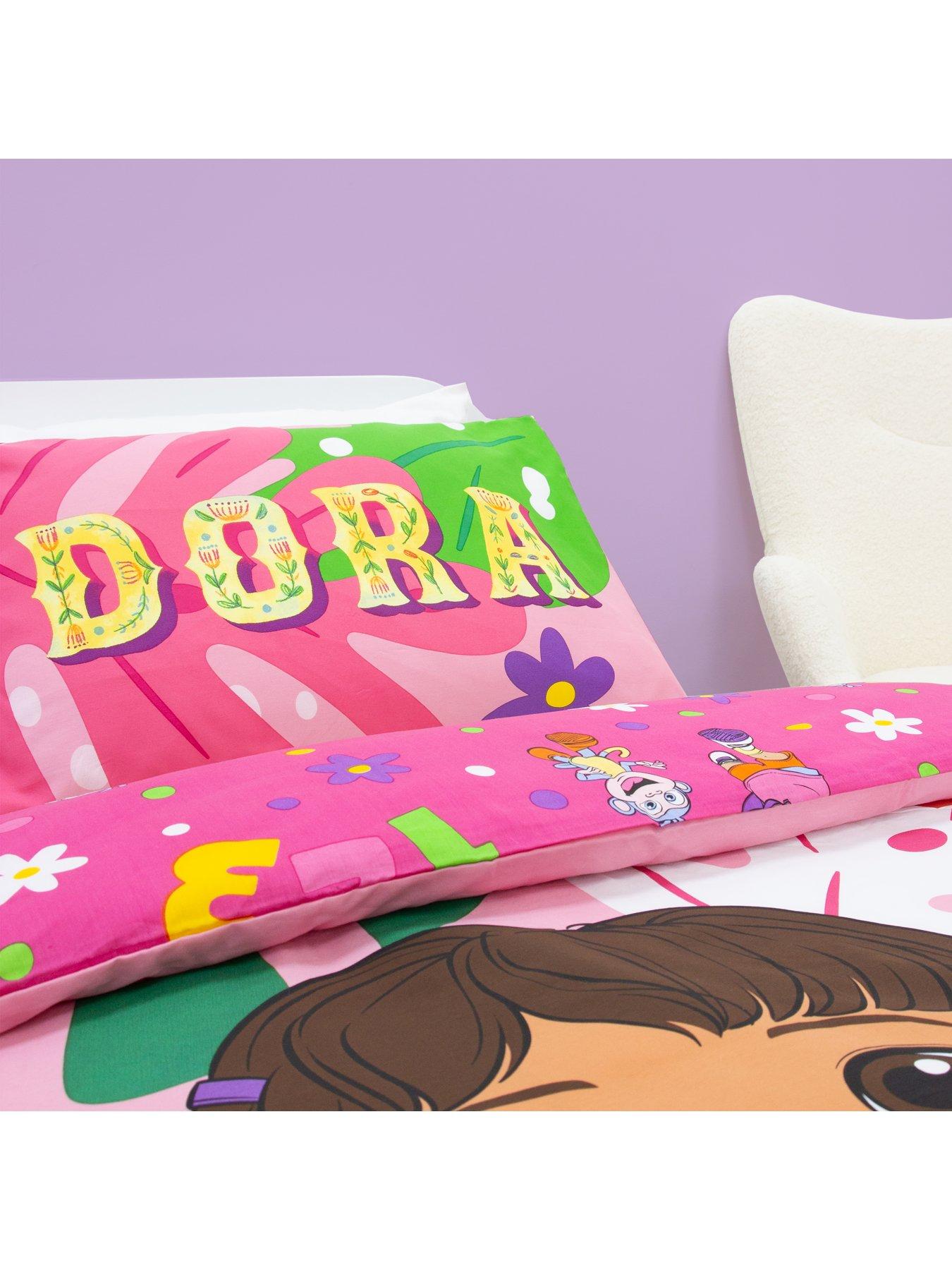 image of dora-the-explorer-hola-panel-duvet--single