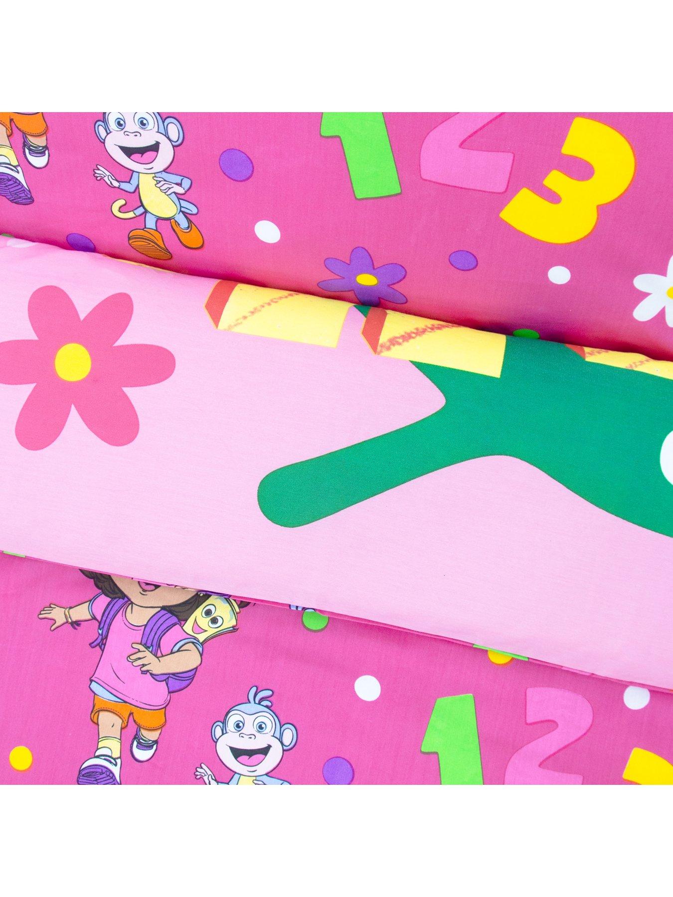  image of dora-the-explorer-hola-panel-duvet--single