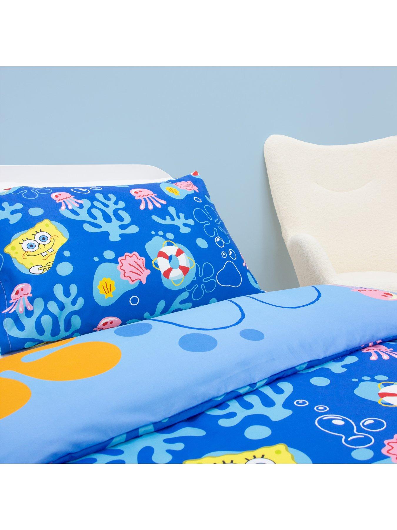  image of spongebob-squarepants-spongebob-square-pants-squared-panel-duvet--single