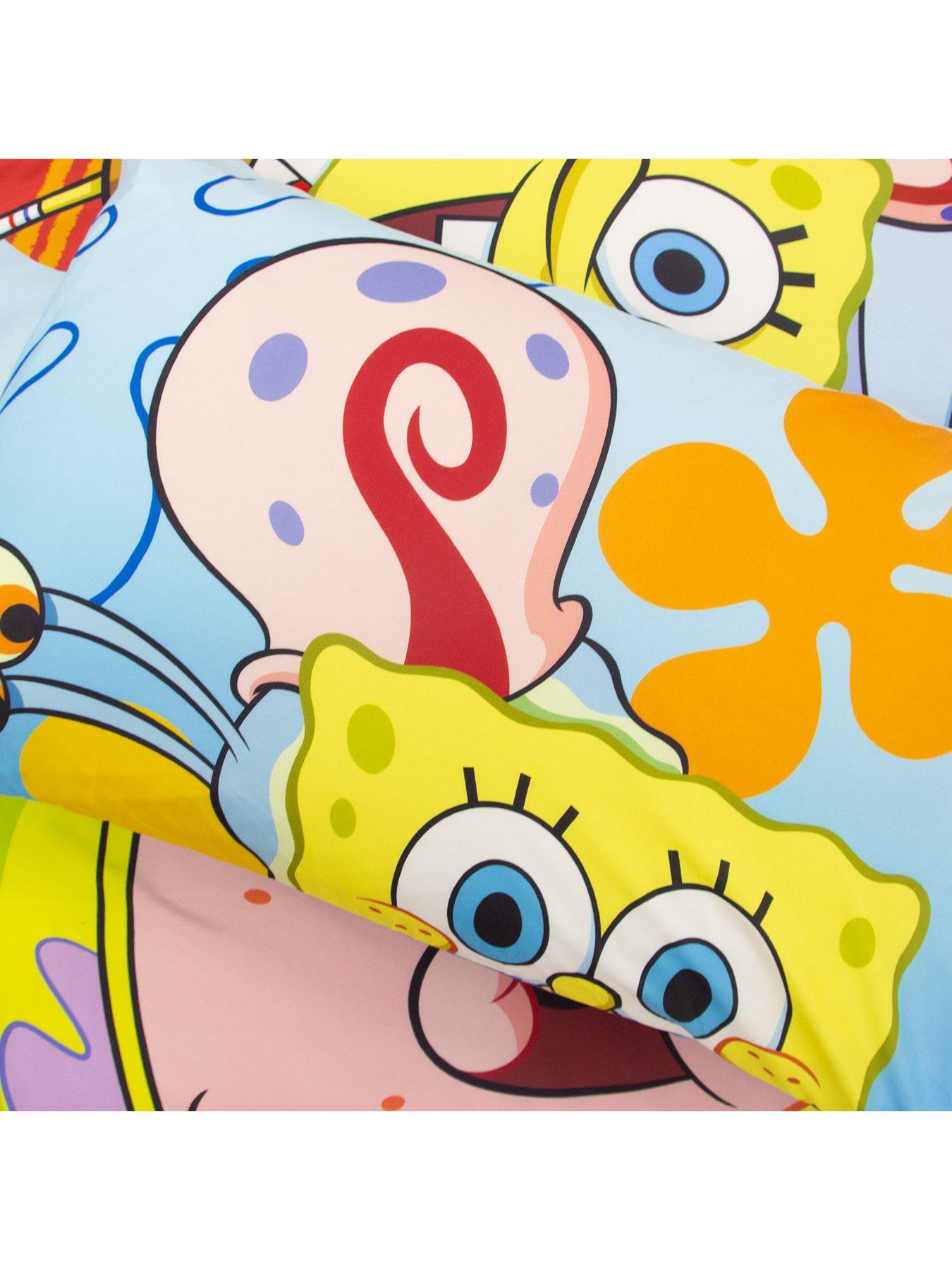 Image 7 of 7 of Spongebob Squarepants Spongebob Square Pants Squared Panel Duvet- Single